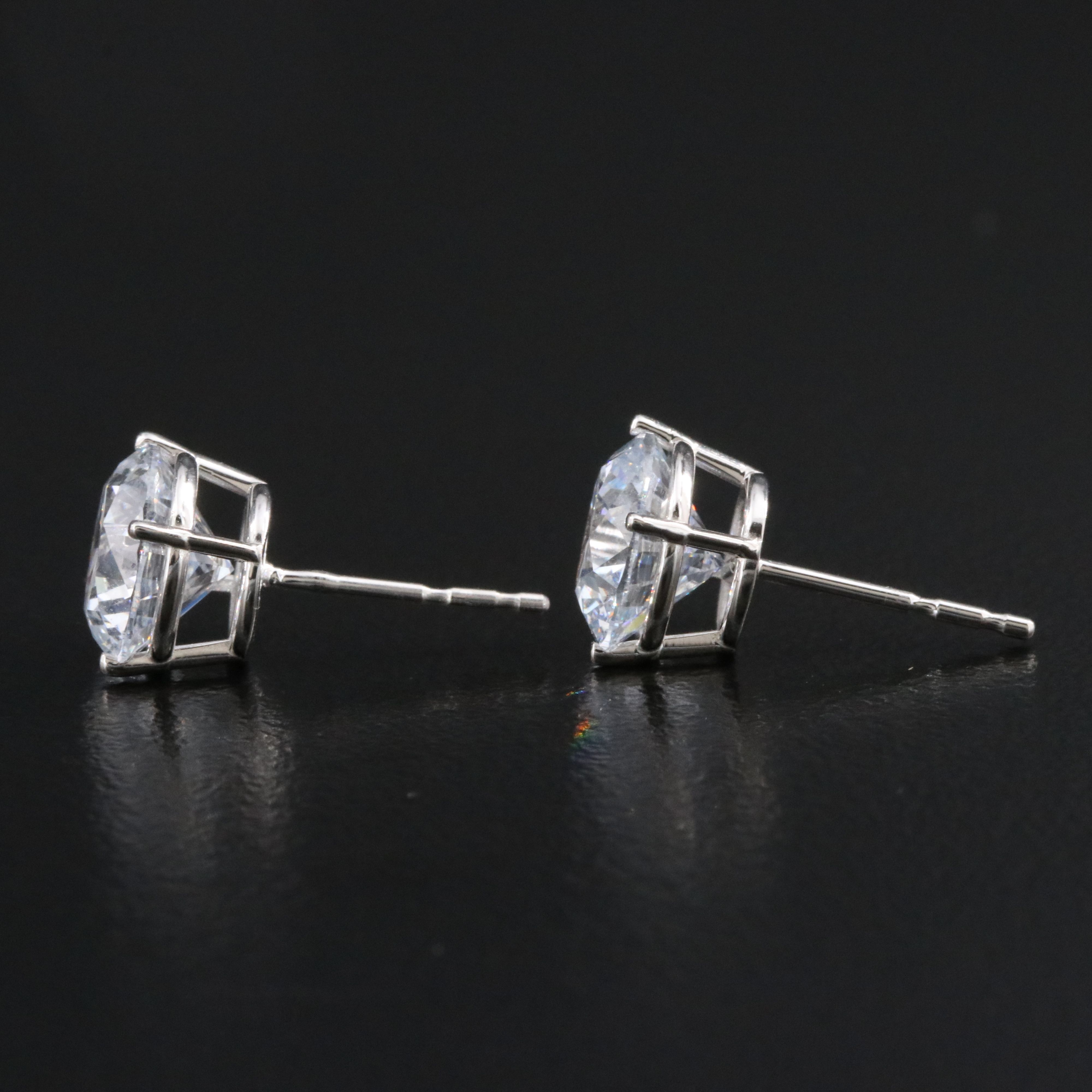 14K 3.00 CTW Lab Grown Diamond Stud Earrings