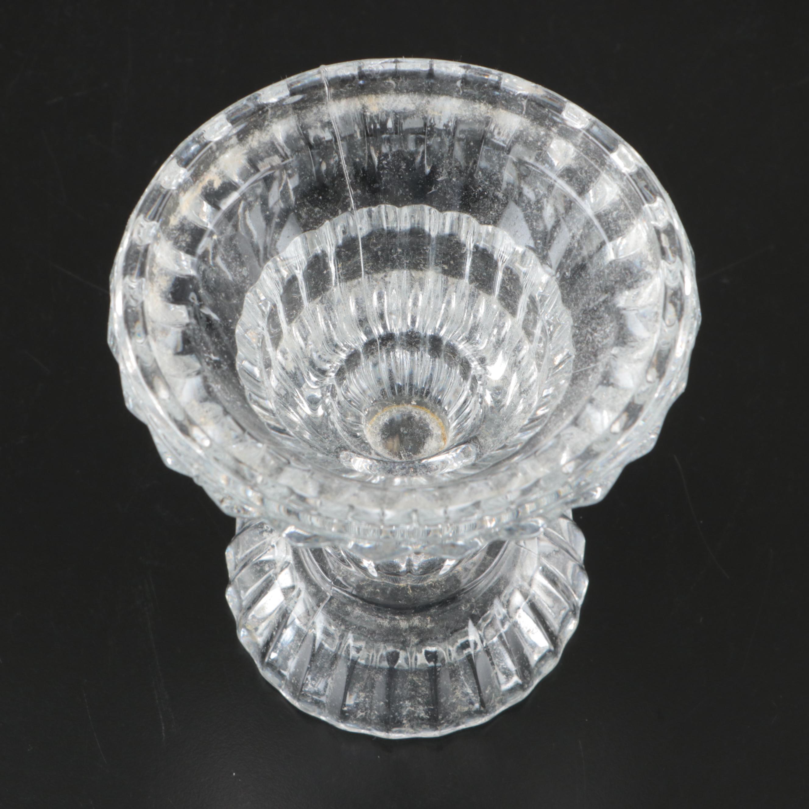 Arby's Glassware Christmas Water Goblets with Crystal Bowls and Other Tableware