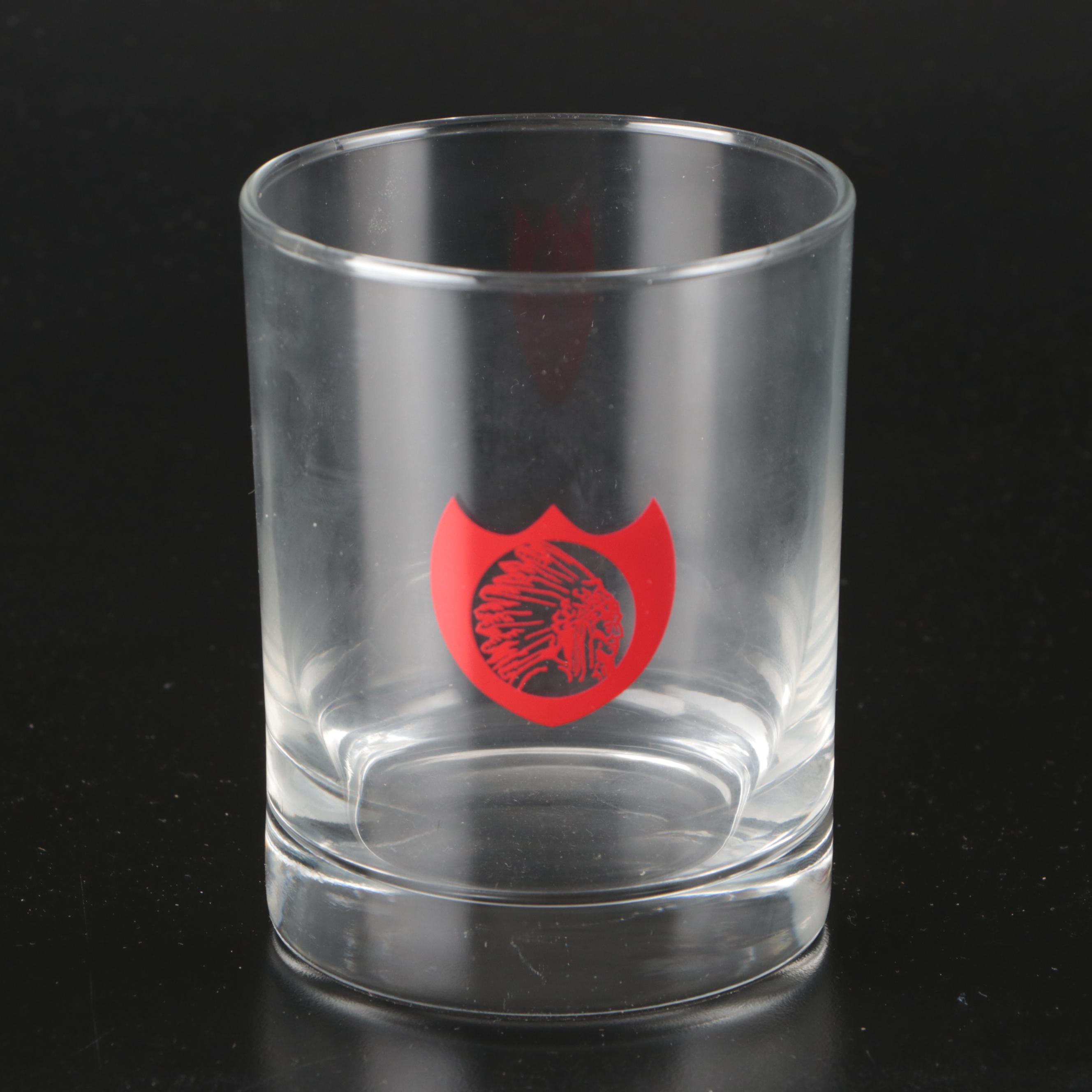 Arby's Glassware Christmas Water Goblets with Crystal Bowls and Other Tableware