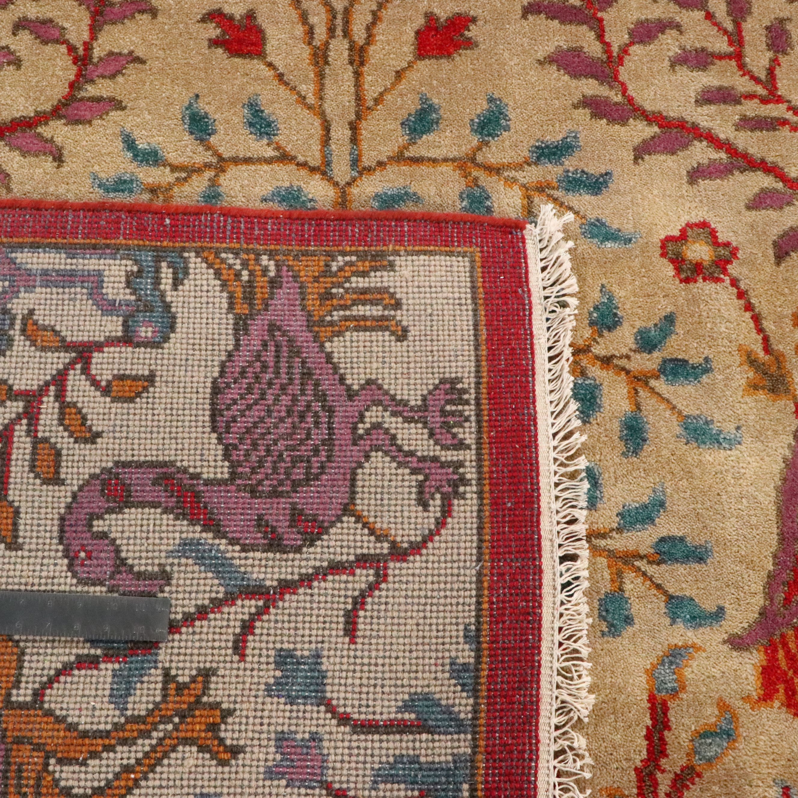 8'10 x 11'11 Hand-Knotted Indo-Persian Ziegler Area Rug