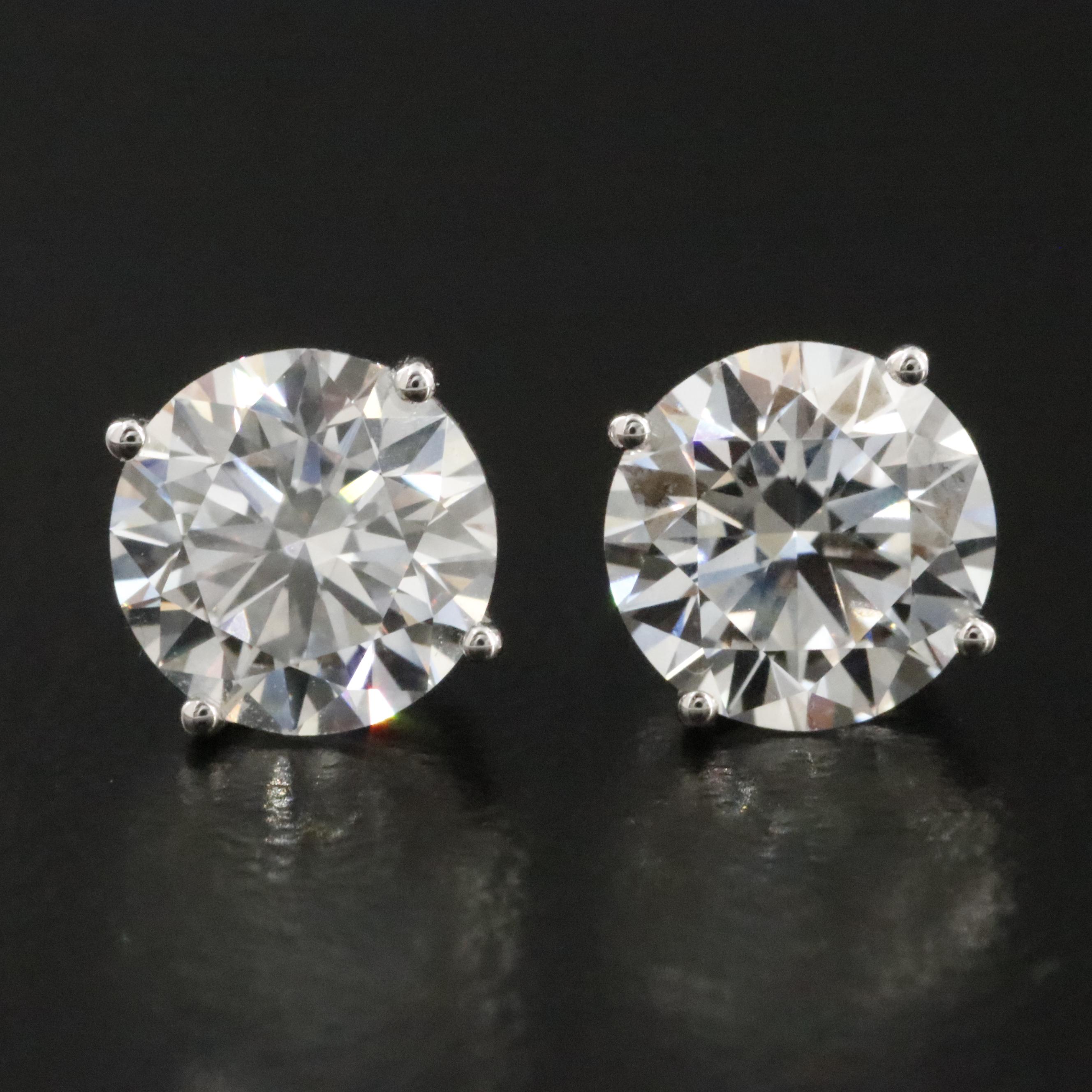 14K 2.03 CTW Lab Grown Diamond Stud Earrings