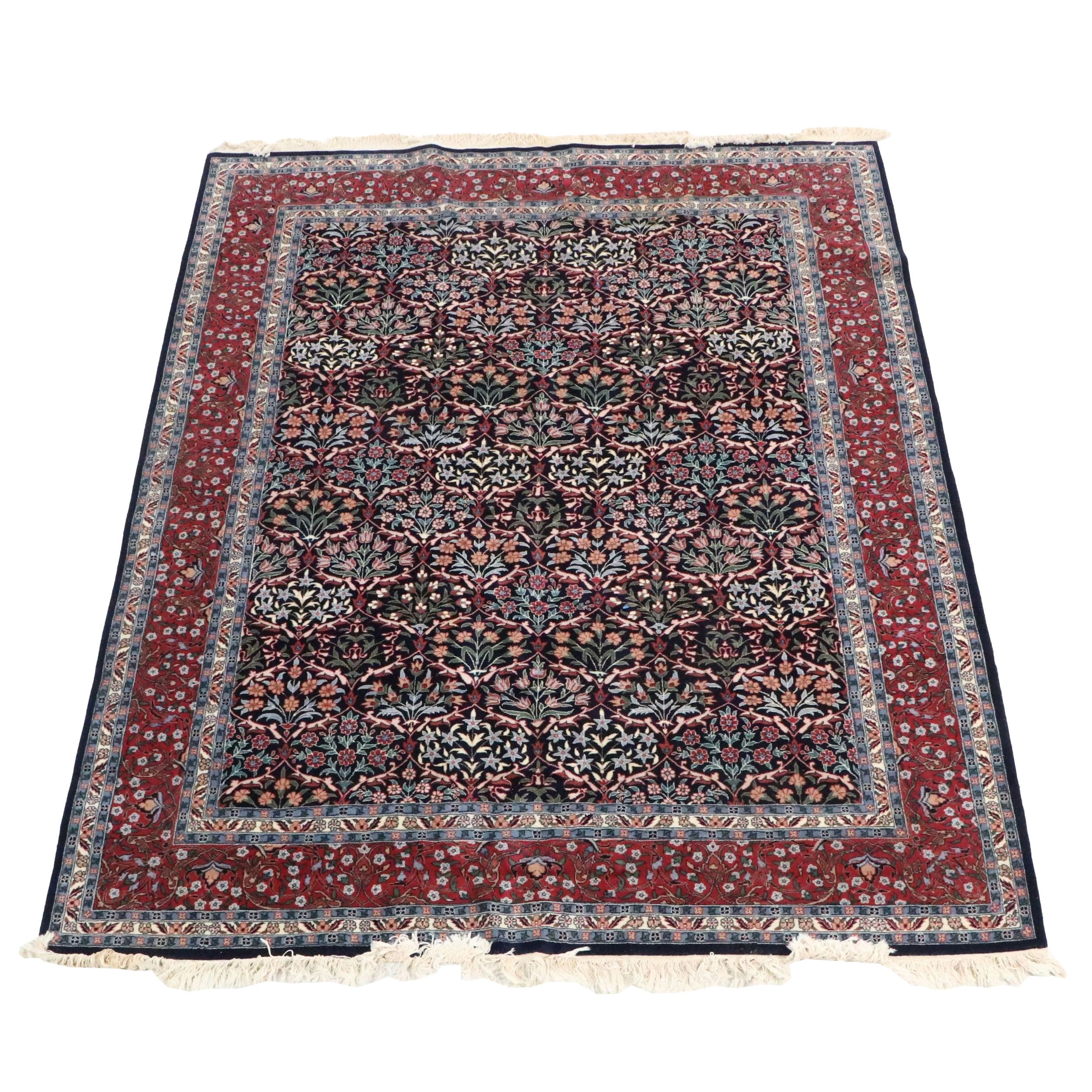 8'1 x 10'5 Hand-Knotted Persian Tabriz Area Rug