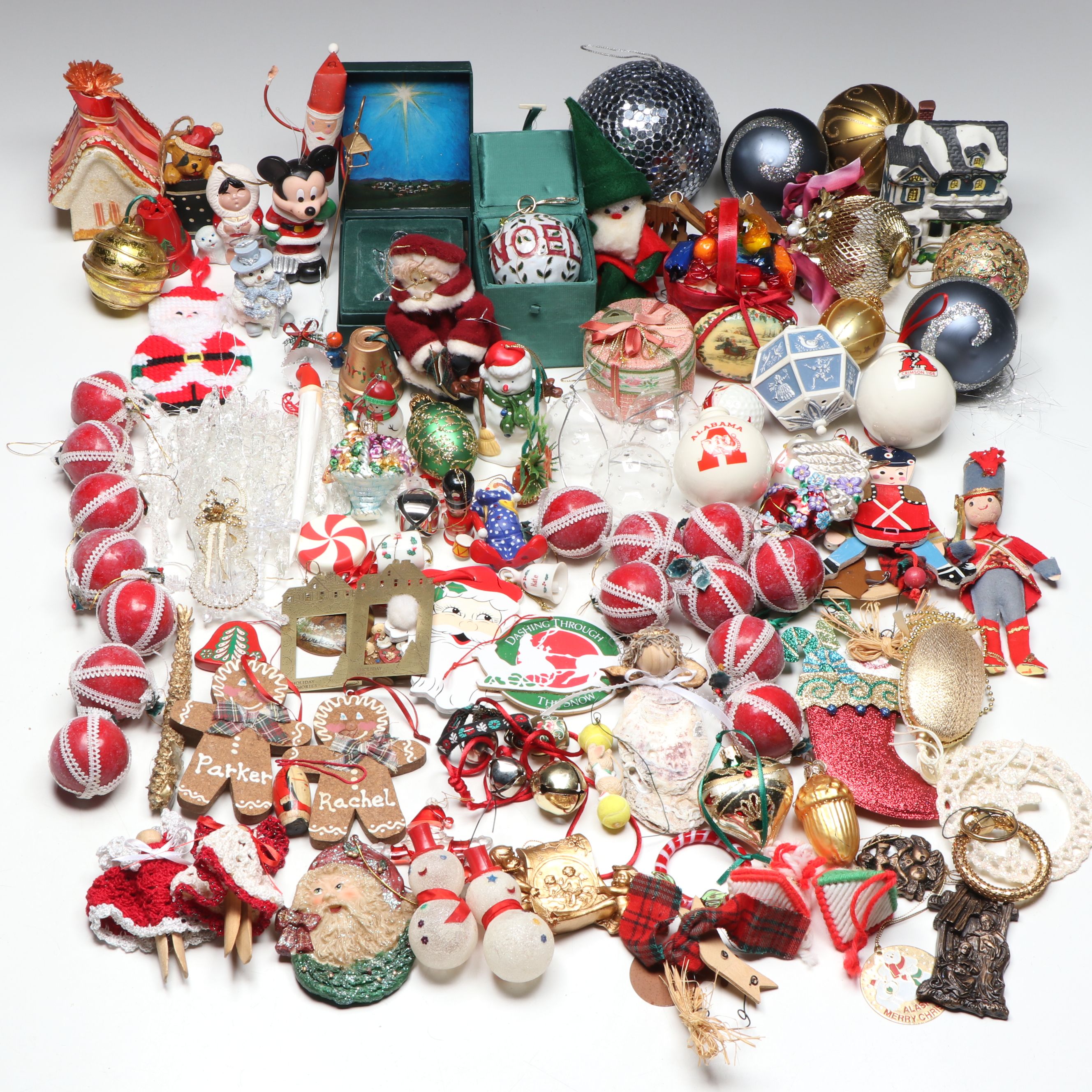 Christopher Radko "Wings of Love," "Little Gems" with More Christmas Ornaments