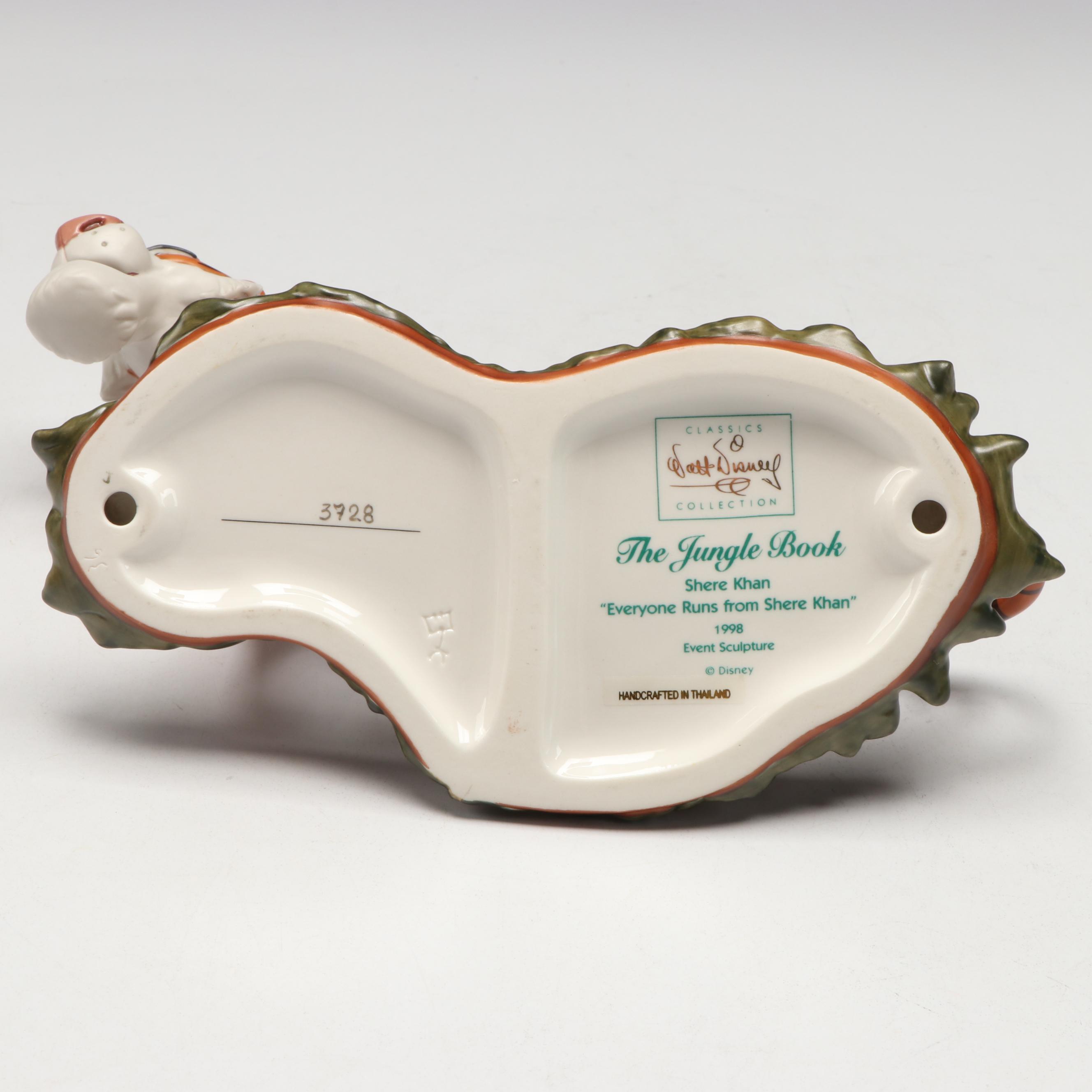 Walt Disney Classics Collection "Everyone Runs From Shere Khan" and More Figures