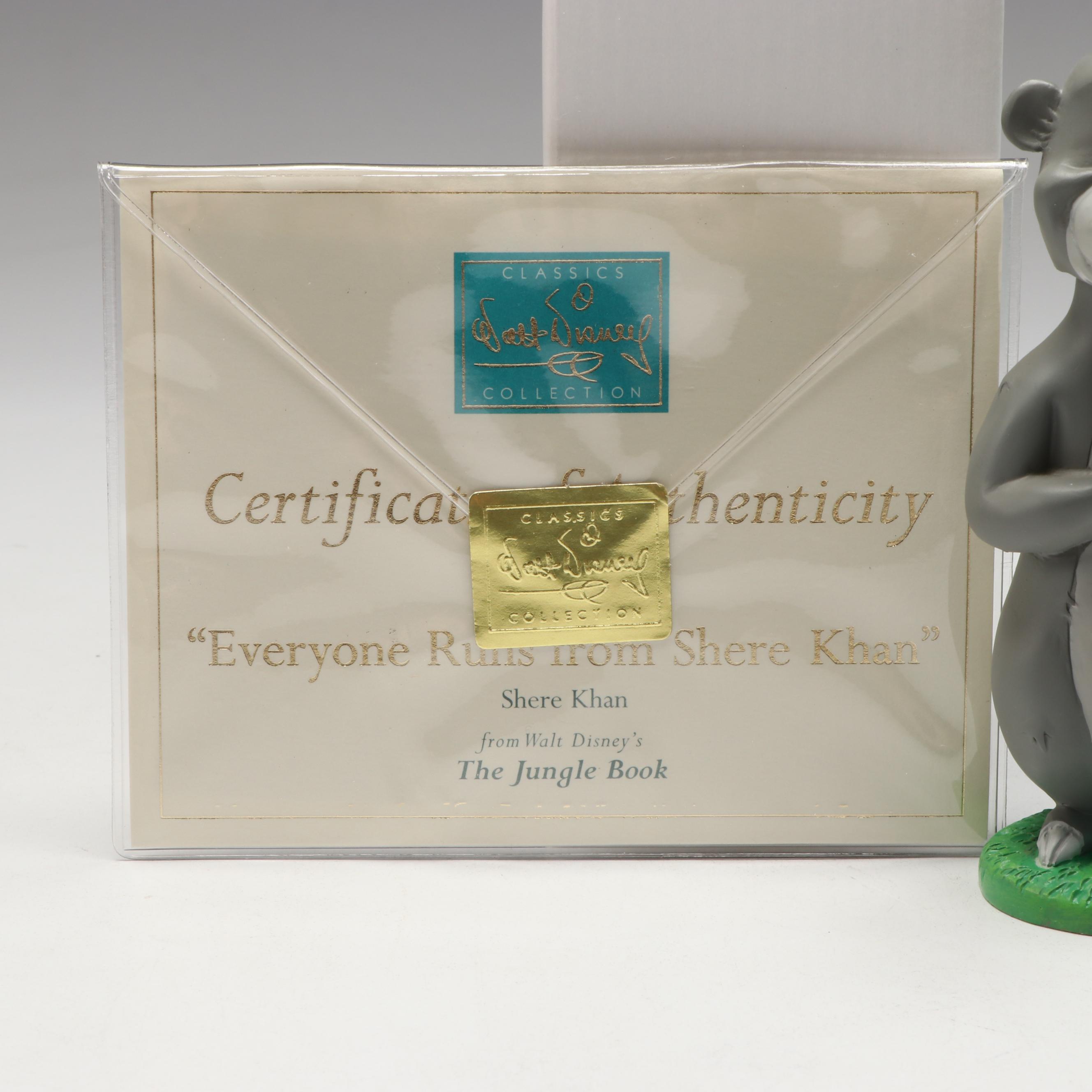 Walt Disney Classics Collection "Everyone Runs From Shere Khan" and More Figures