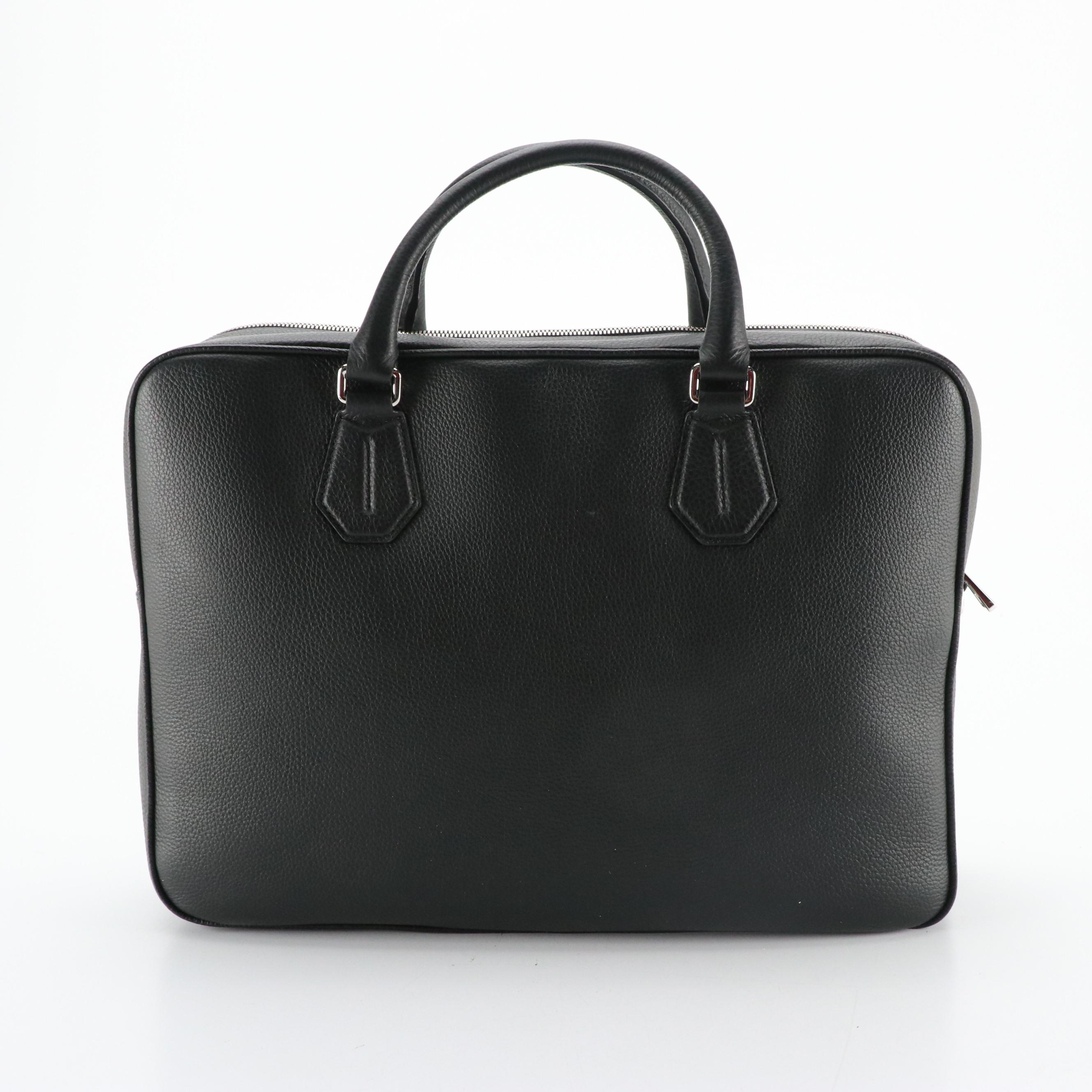 Bally Synclair Trainspotting Briefcase/Laptop Bag in Grained Leather