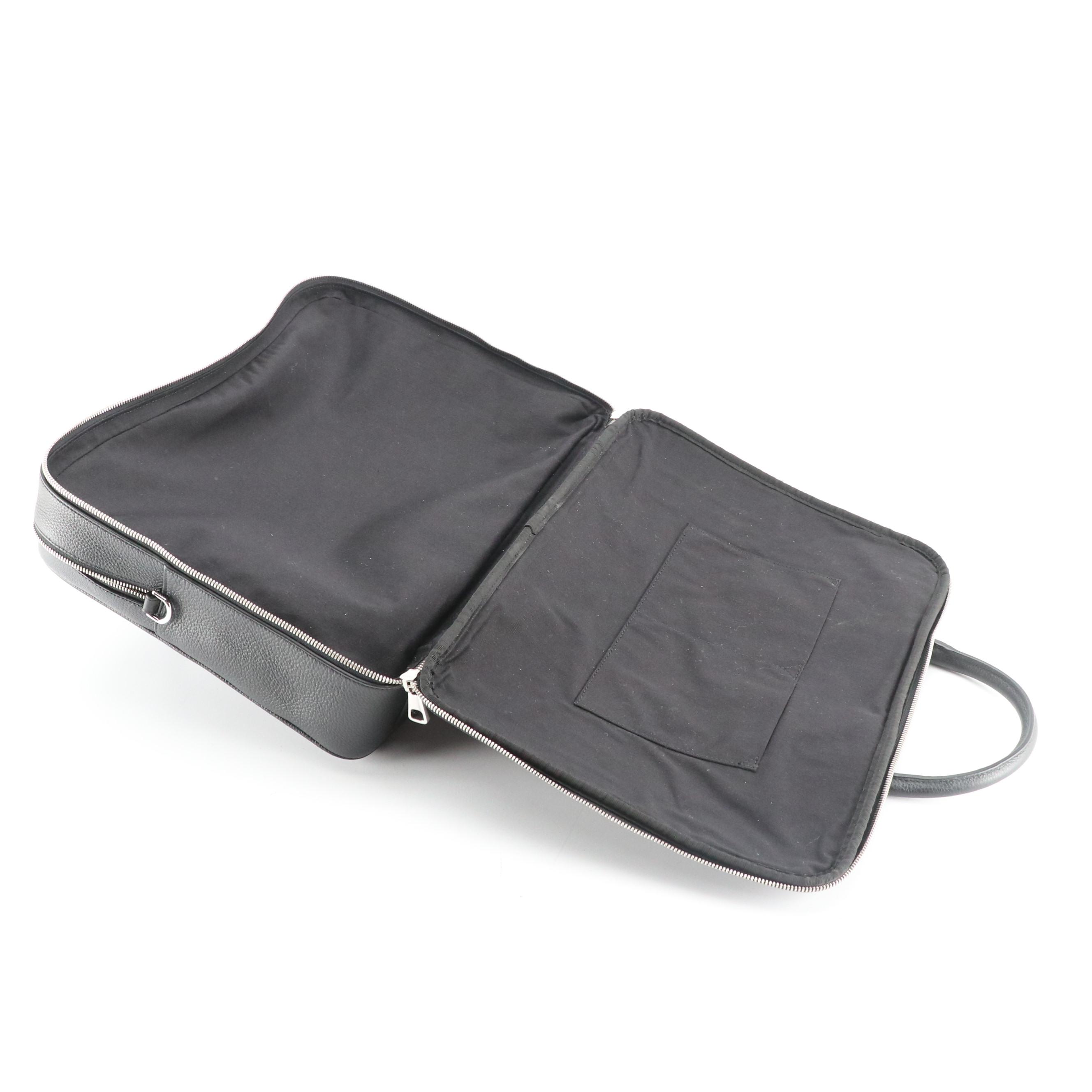 Bally Synclair Trainspotting Briefcase/Laptop Bag in Grained Leather