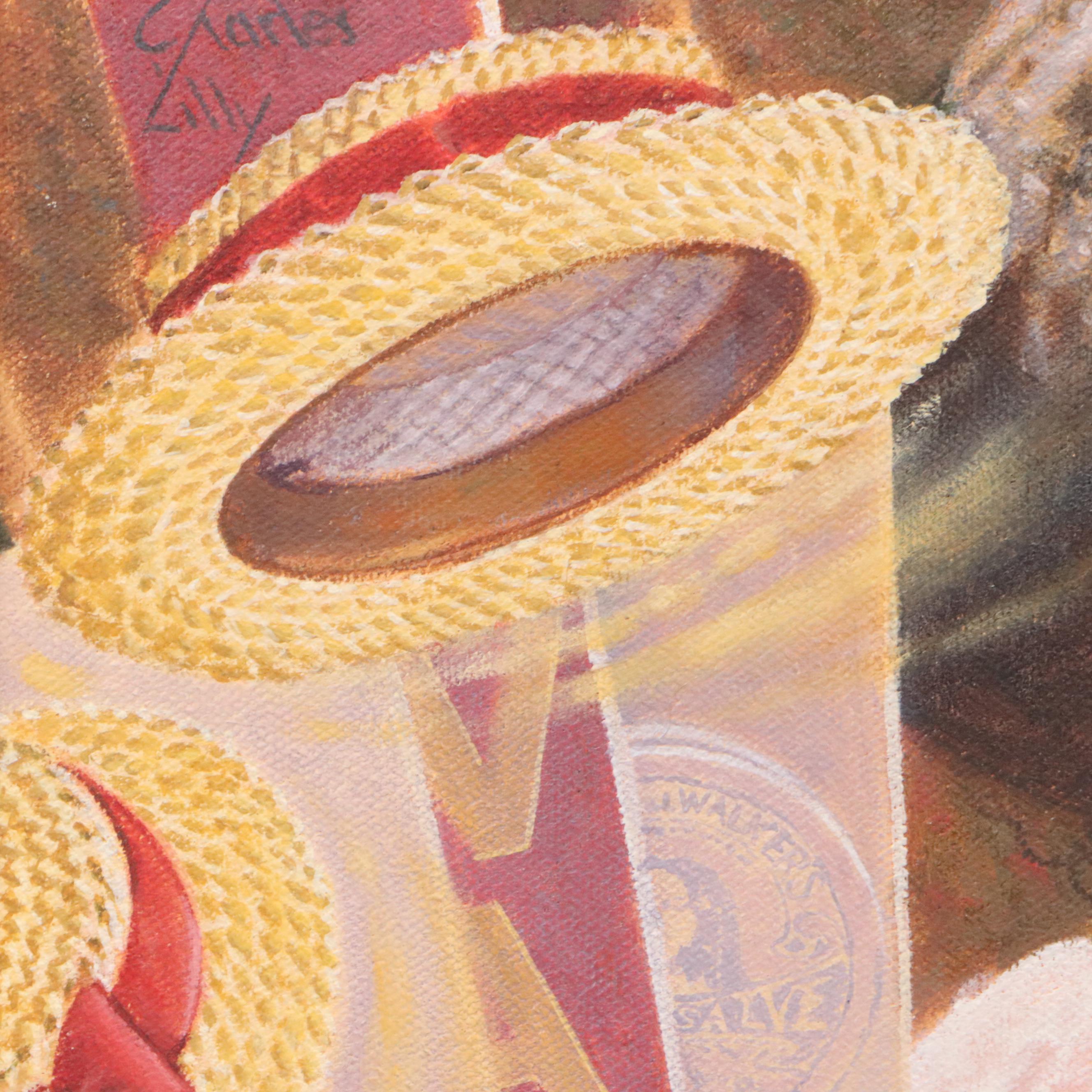 Charles Lilly Oil Painting of Madam C. J. Walker, Circa 1985