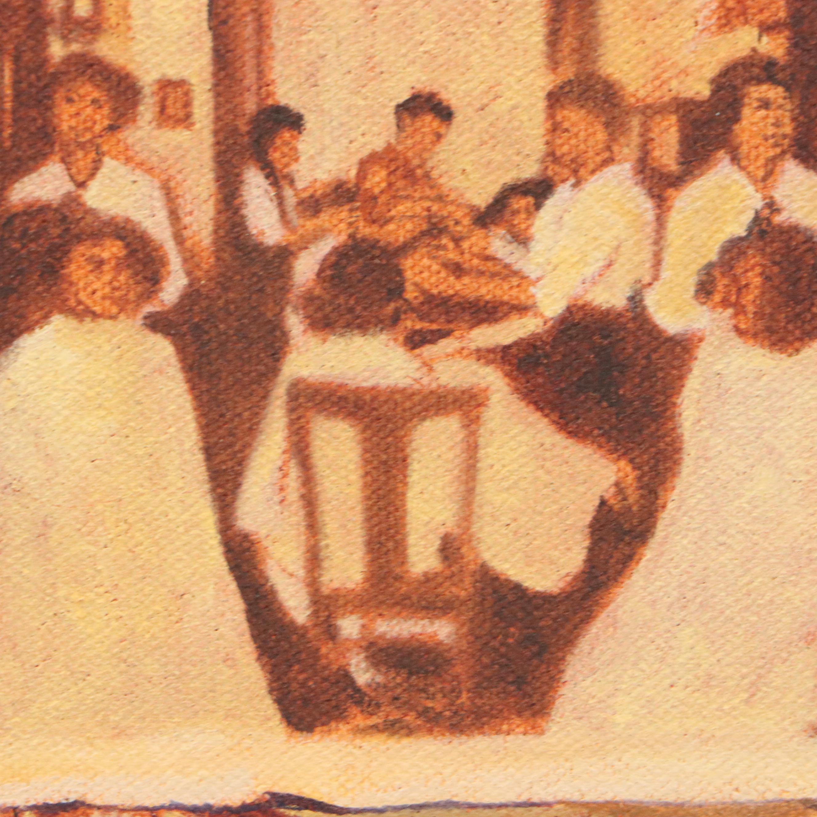 Charles Lilly Oil Painting of Madam C. J. Walker, Circa 1985