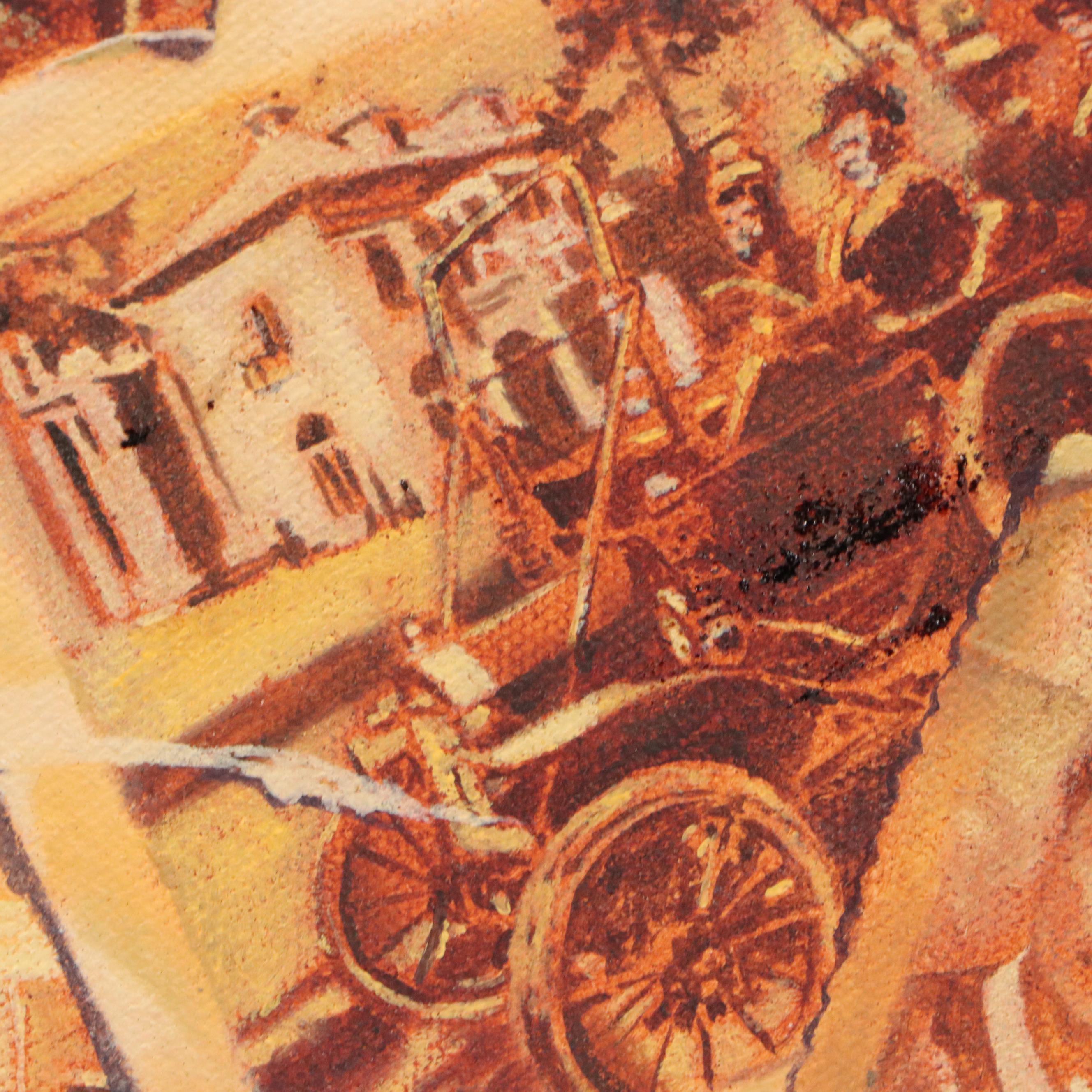 Charles Lilly Oil Painting of Madam C. J. Walker, Circa 1985