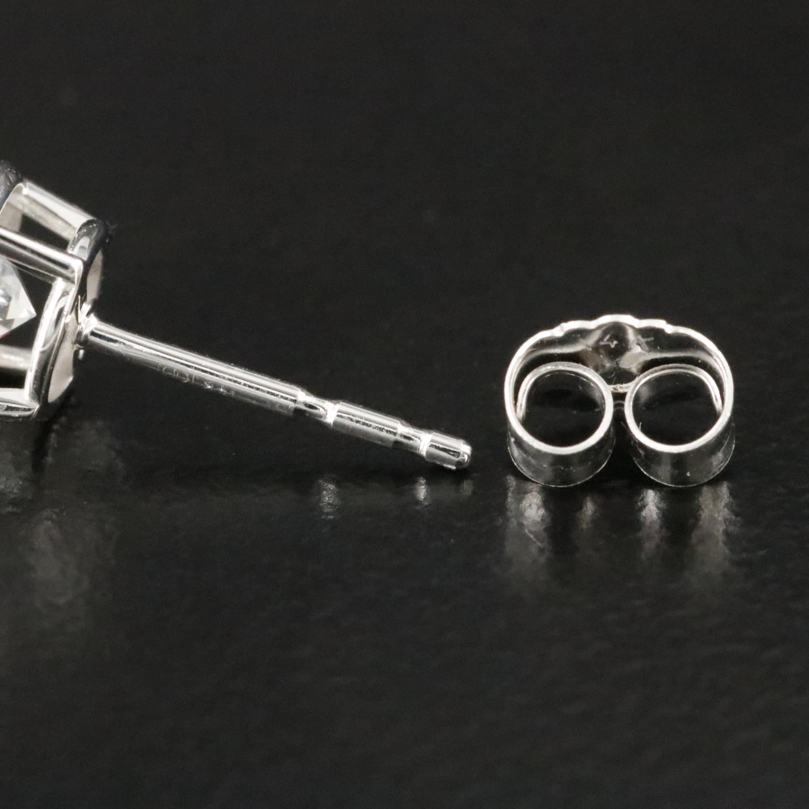 14K 1.80 CTW Lab Grown Diamond Stud Earrings