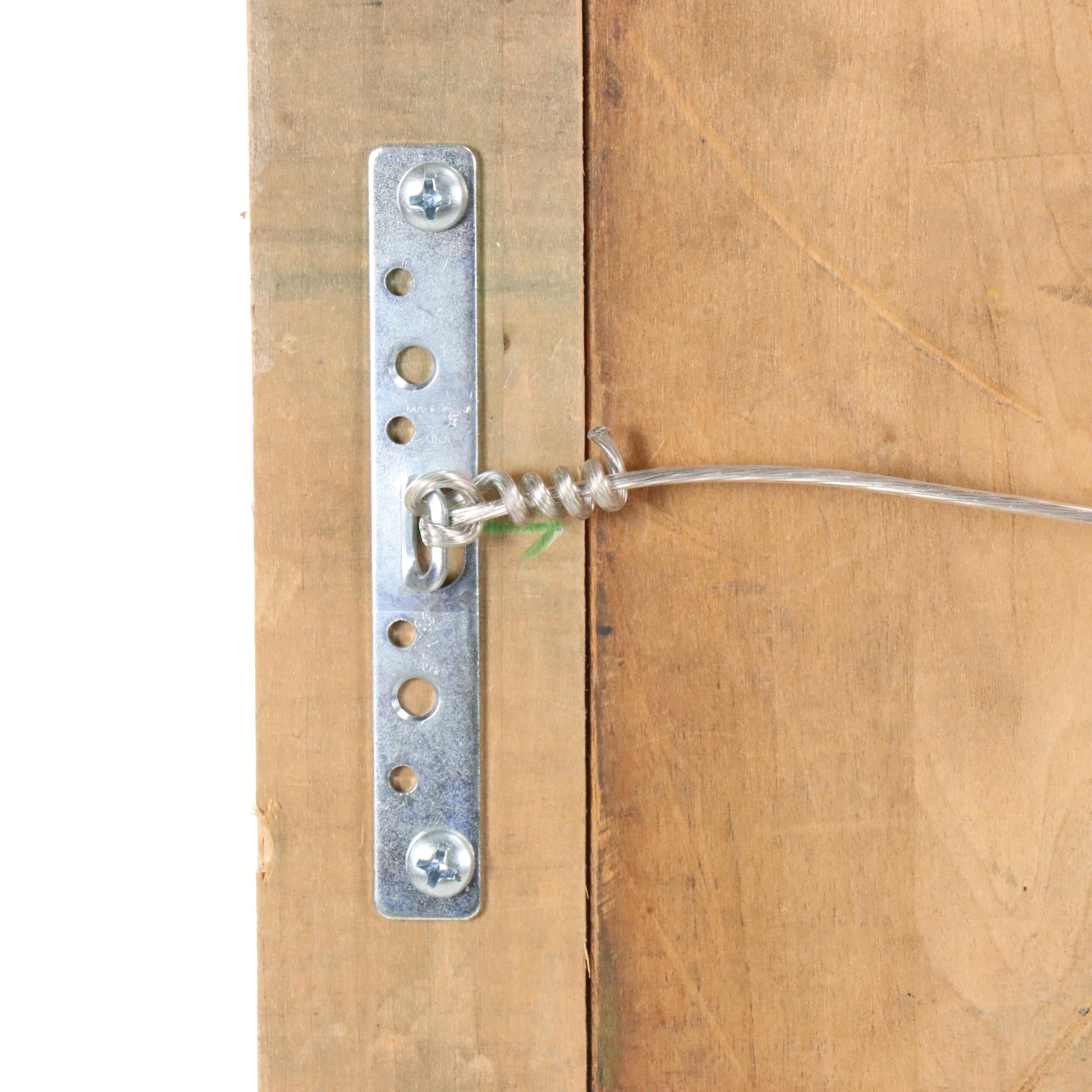 Landscape Carved Wood Print Plate, Mid-20th Century