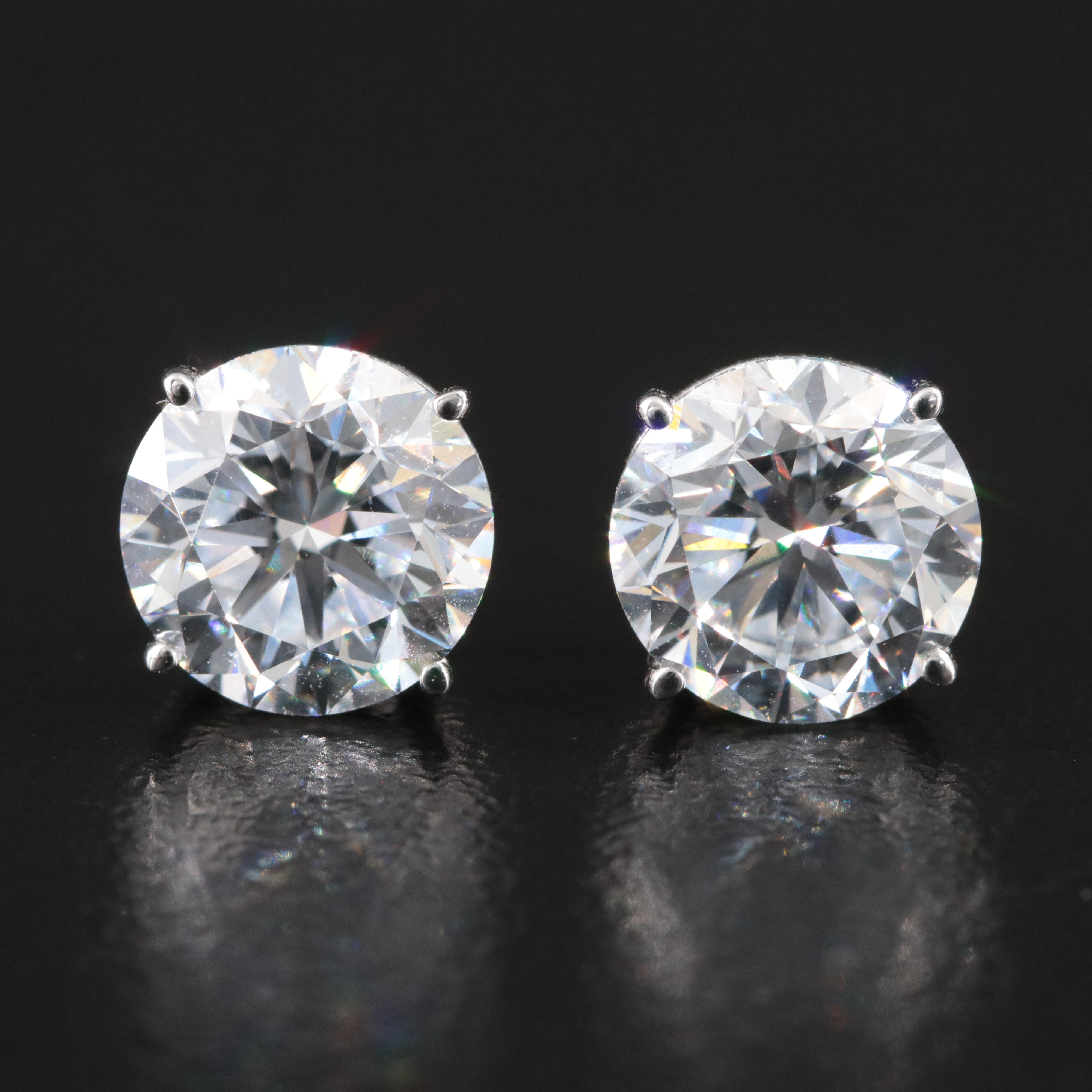 14K 3.00 CTW Lab Grown Diamond Stud Earrings
