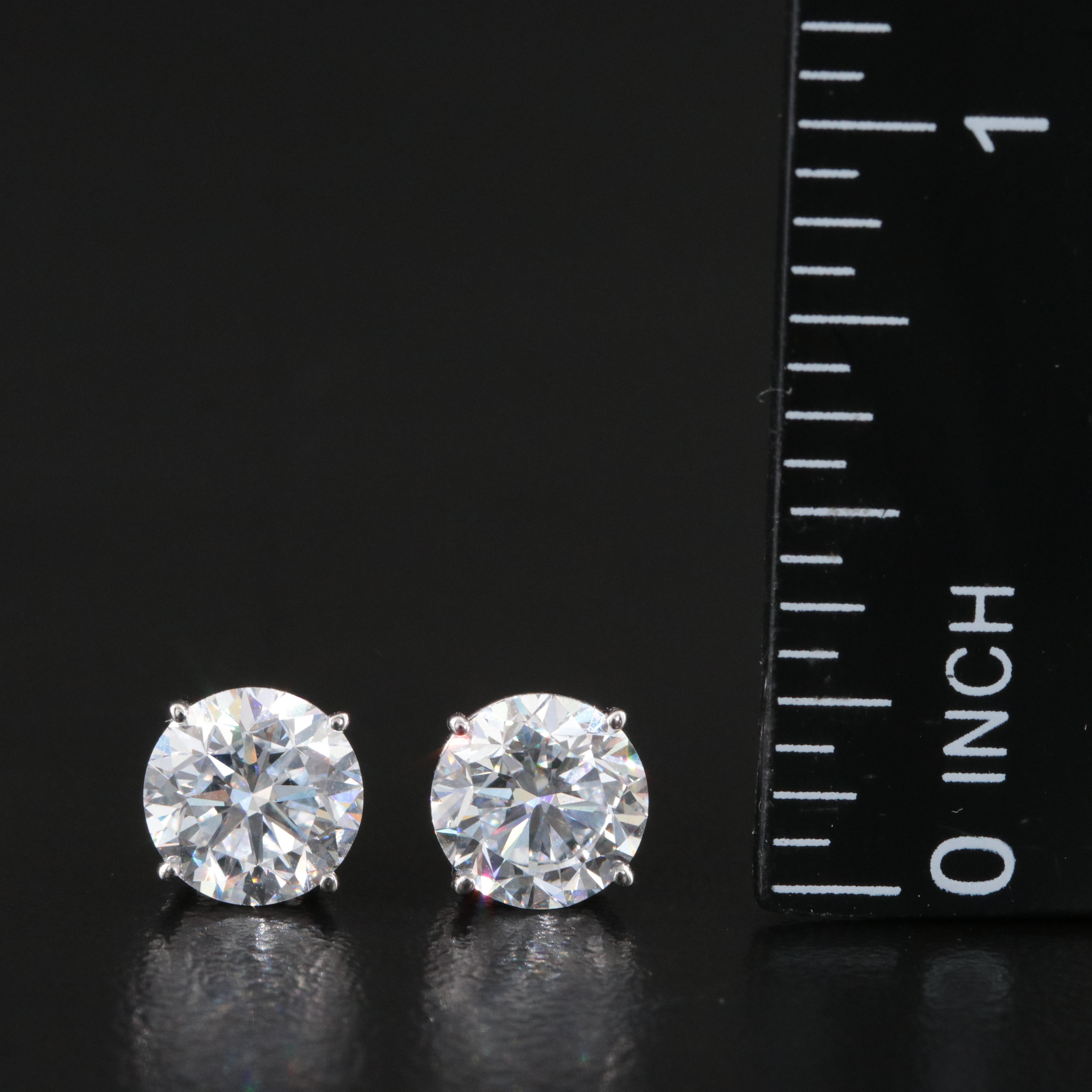 14K 3.00 CTW Lab Grown Diamond Stud Earrings