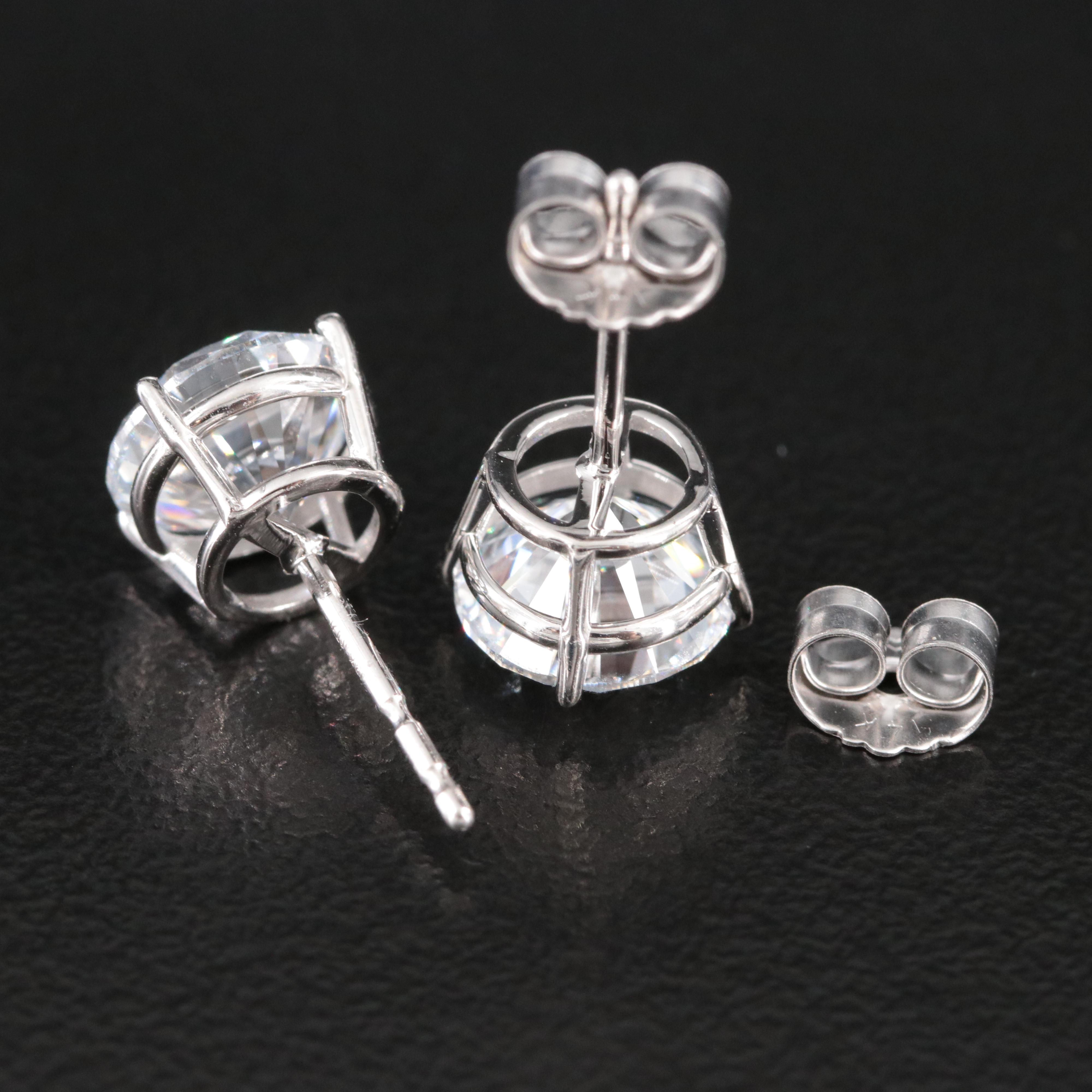 14K 3.00 CTW Lab Grown Diamond Stud Earrings