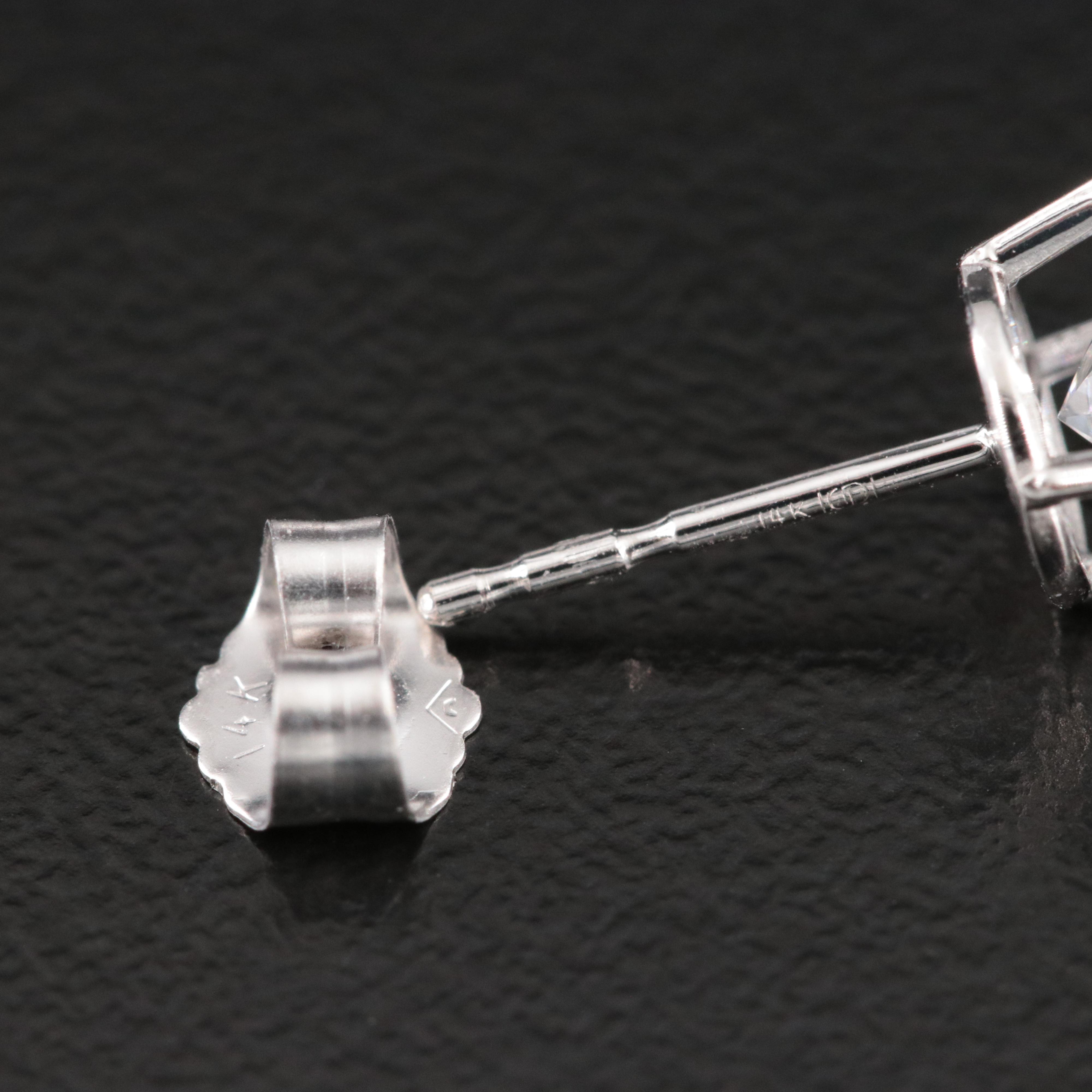 14K 3.00 CTW Lab Grown Diamond Stud Earrings