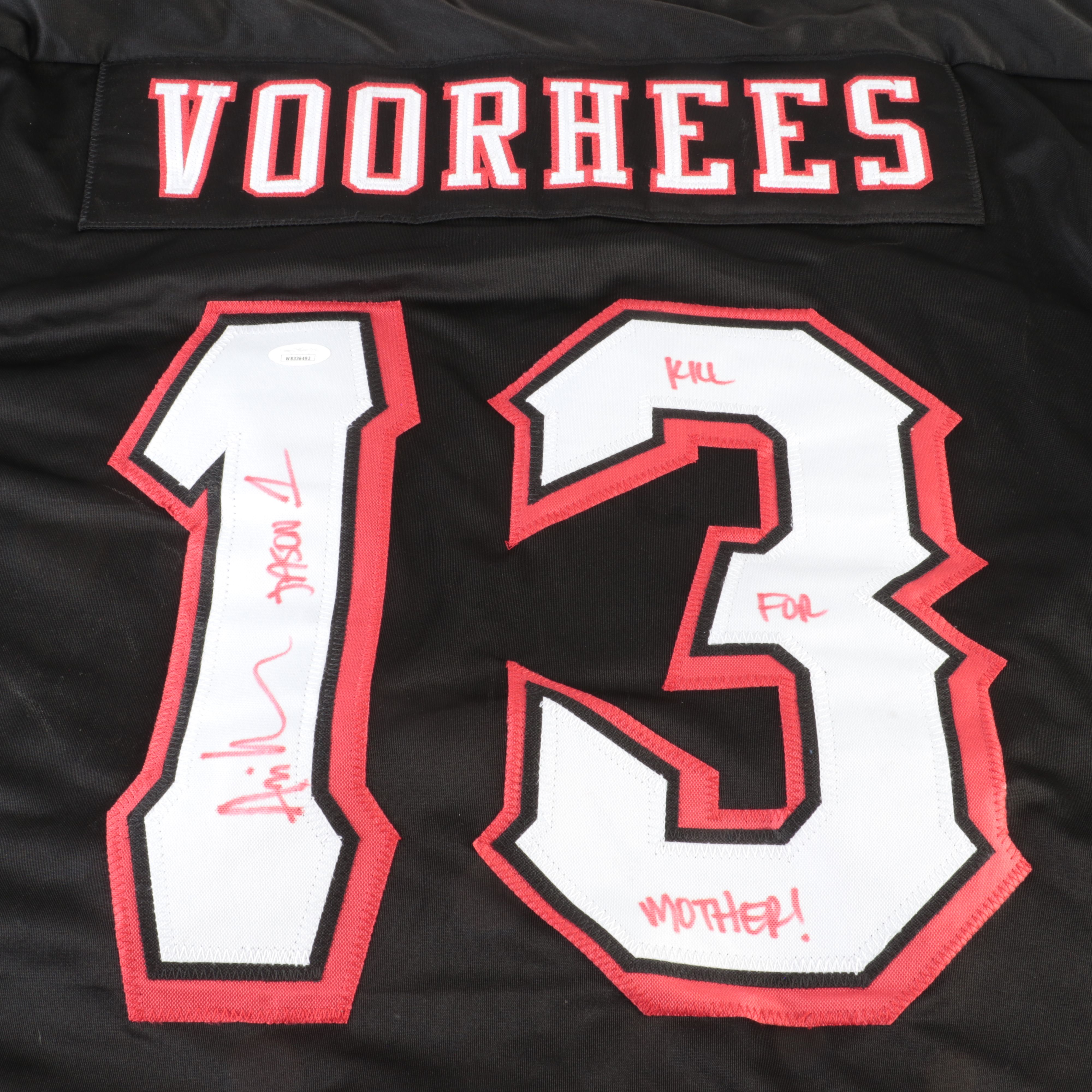 Ari Lehman Signed “Friday the 13th: Jason Voorhees" Hockey Jersey, JSA