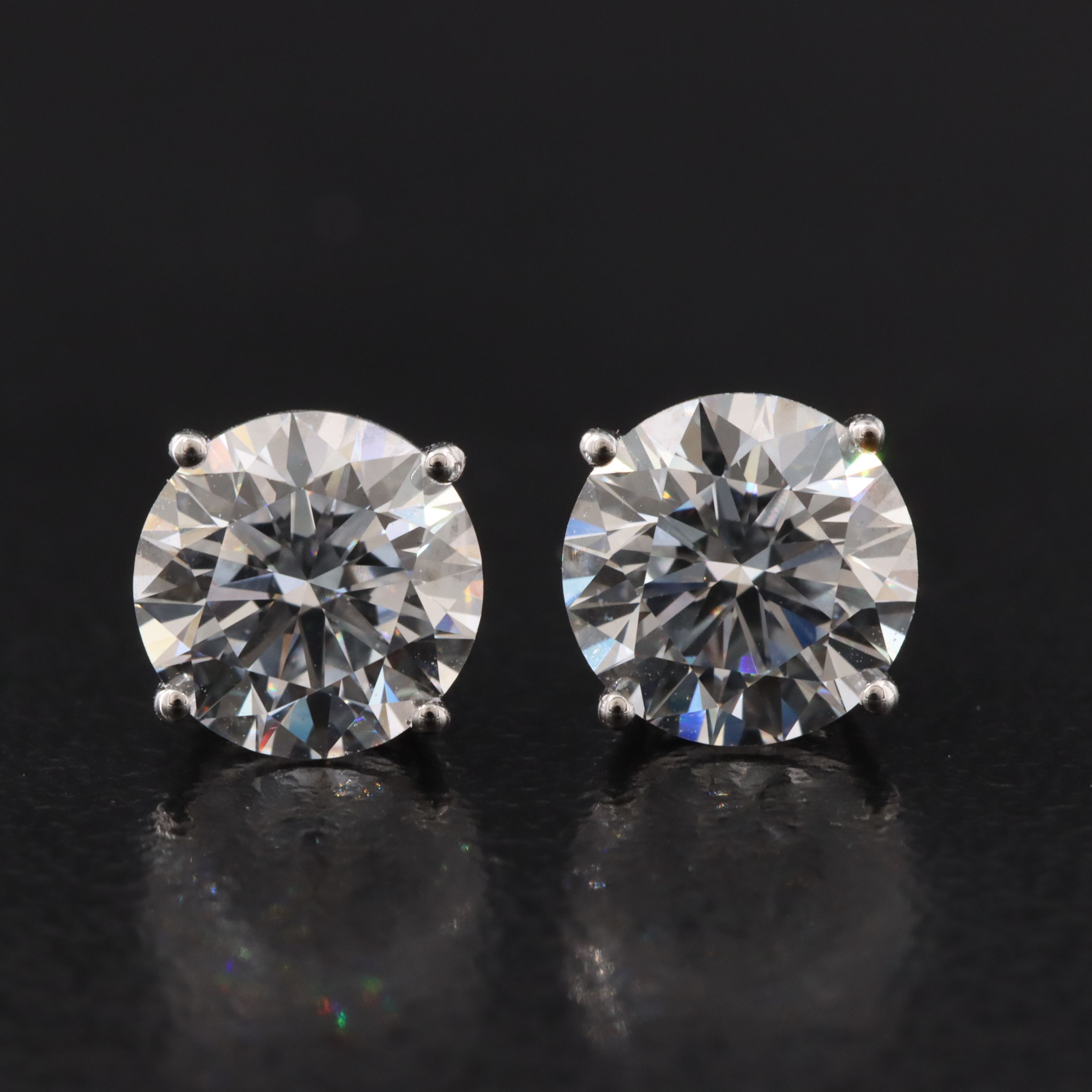14K 2.00 CTW Lab Grown Diamond Stud Earrings