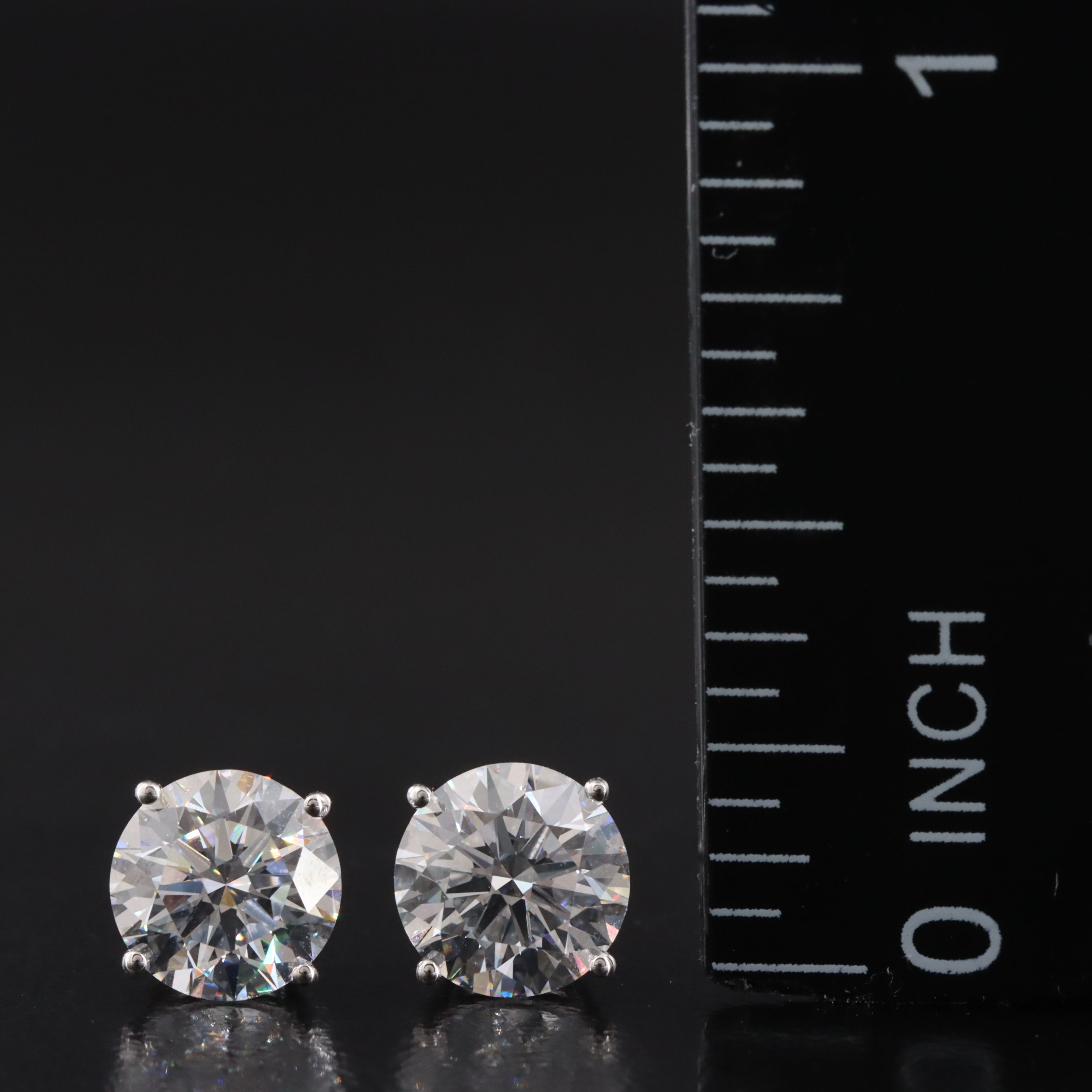 14K 2.00 CTW Lab Grown Diamond Stud Earrings