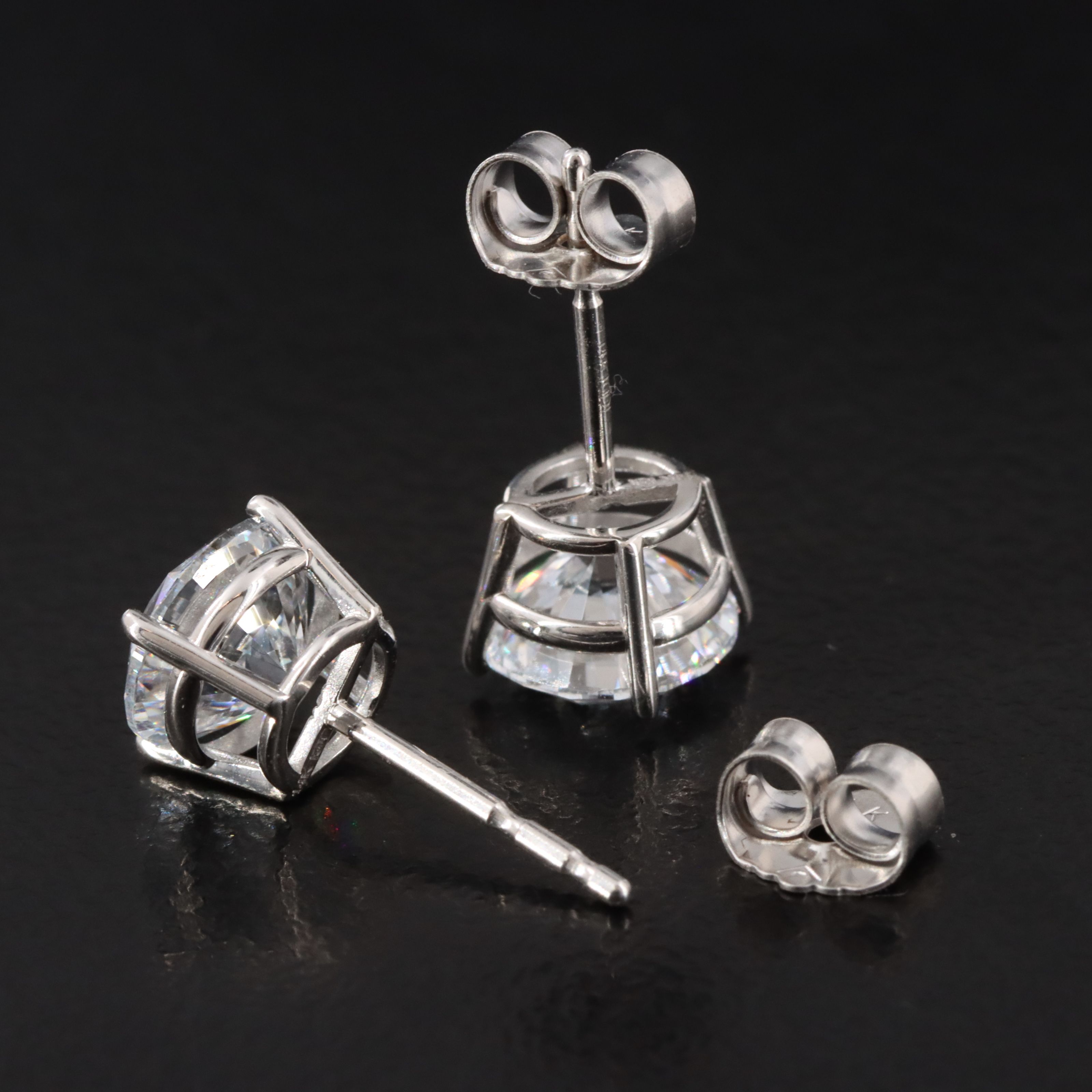 14K 2.00 CTW Lab Grown Diamond Stud Earrings