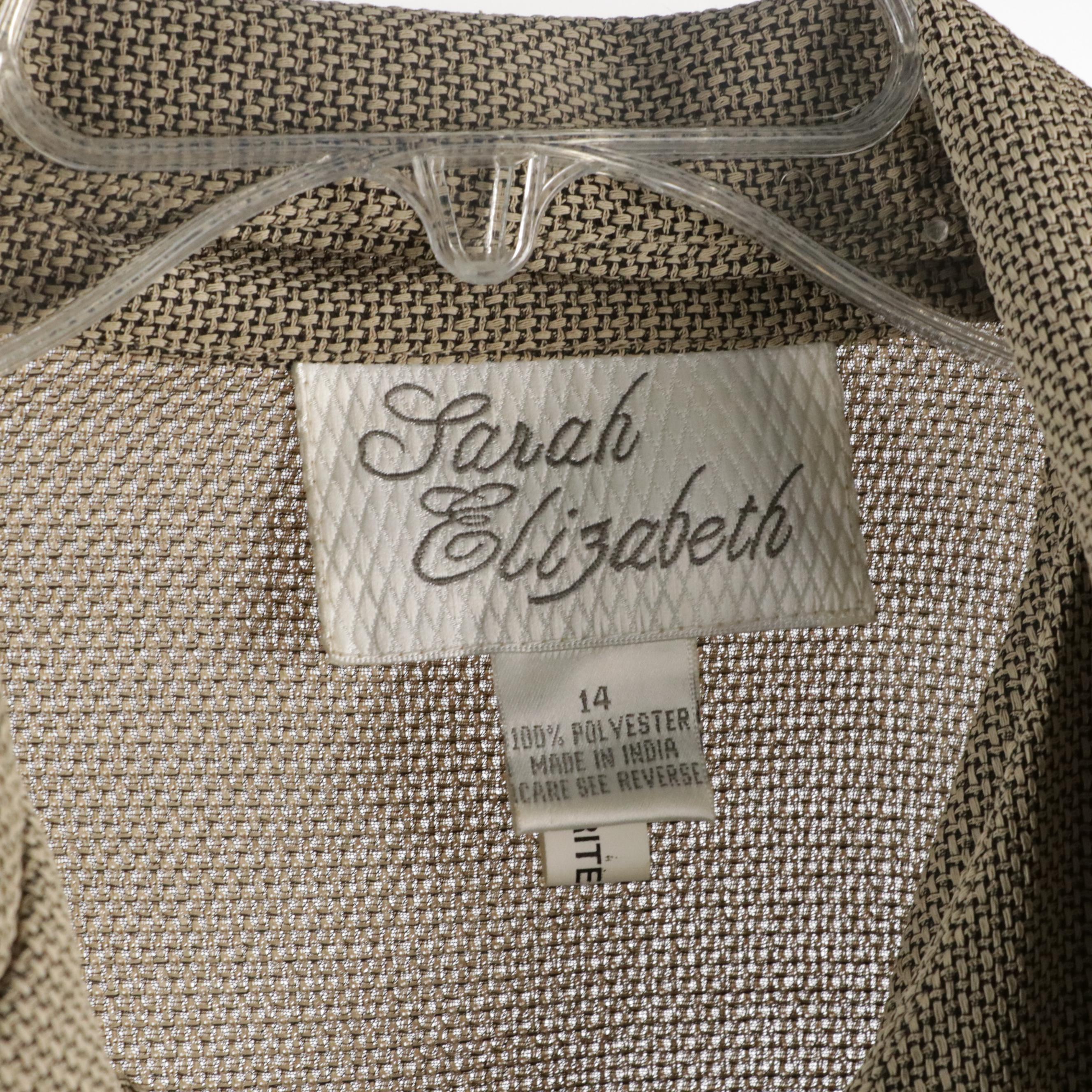 Ashro Red & Black Lace Dress Set, Lily & Taylor Houndstooth Skirt Suit, More