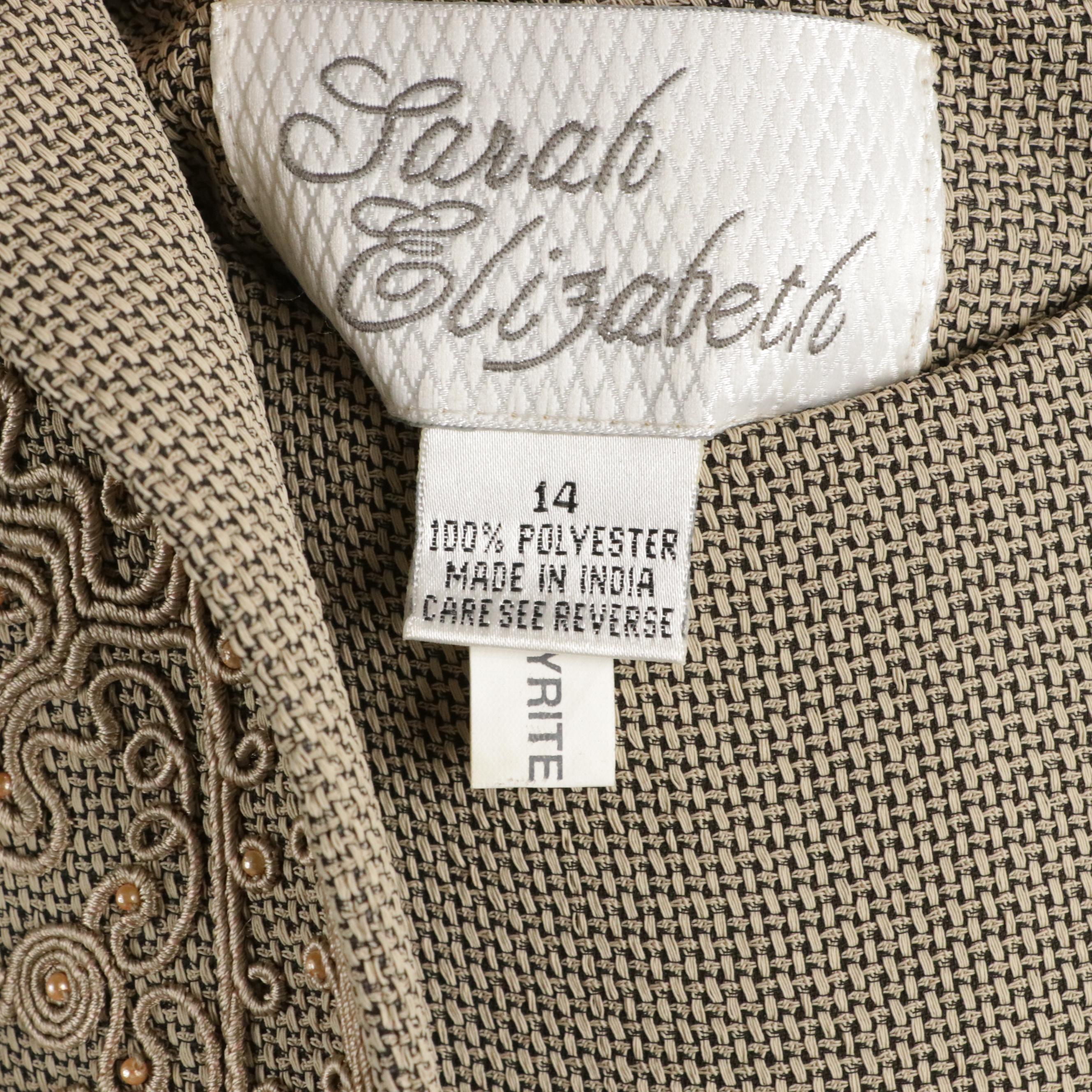 Ashro Red & Black Lace Dress Set, Lily & Taylor Houndstooth Skirt Suit, More