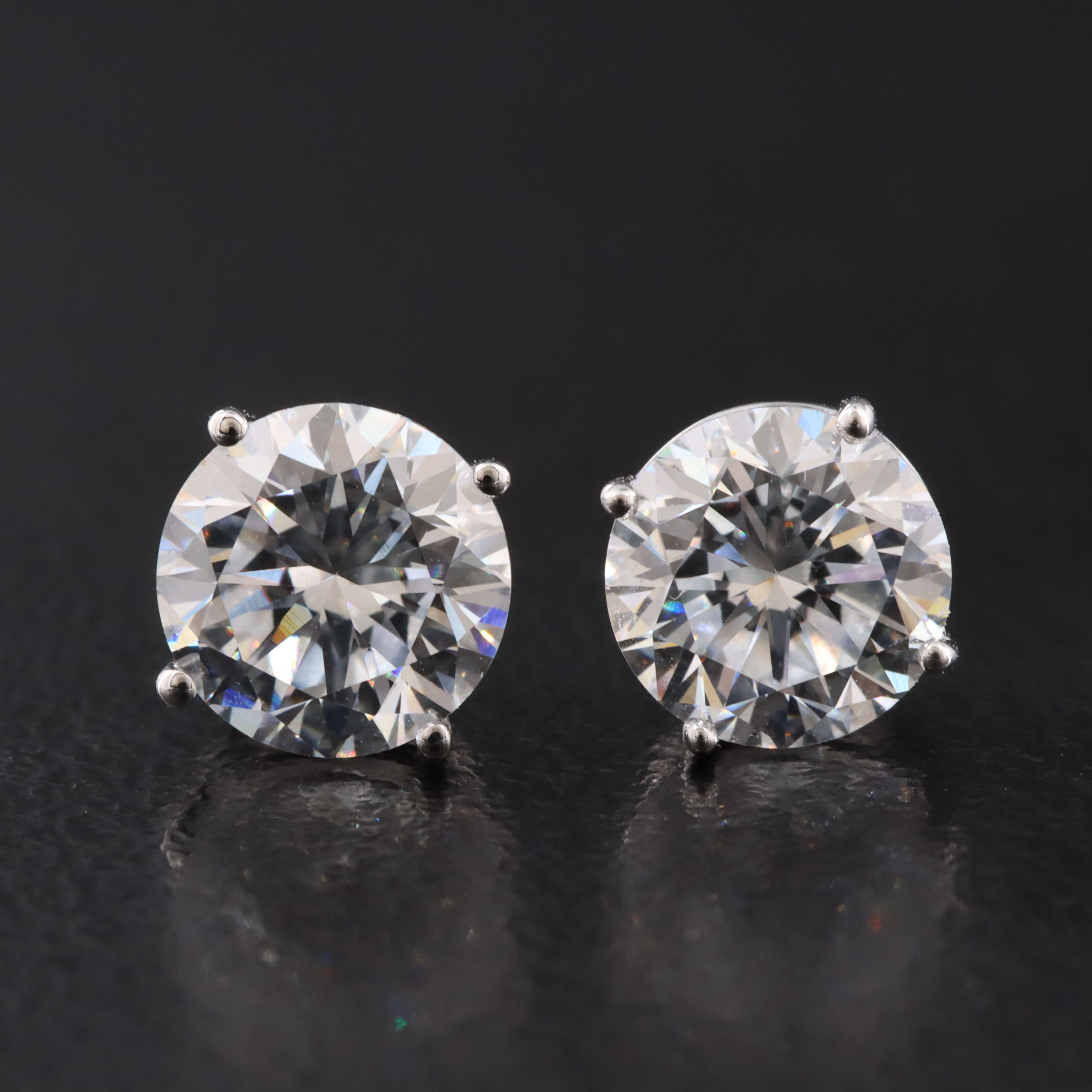 14K 1.86 CTW Lab Grown Diamond Stud Earrings