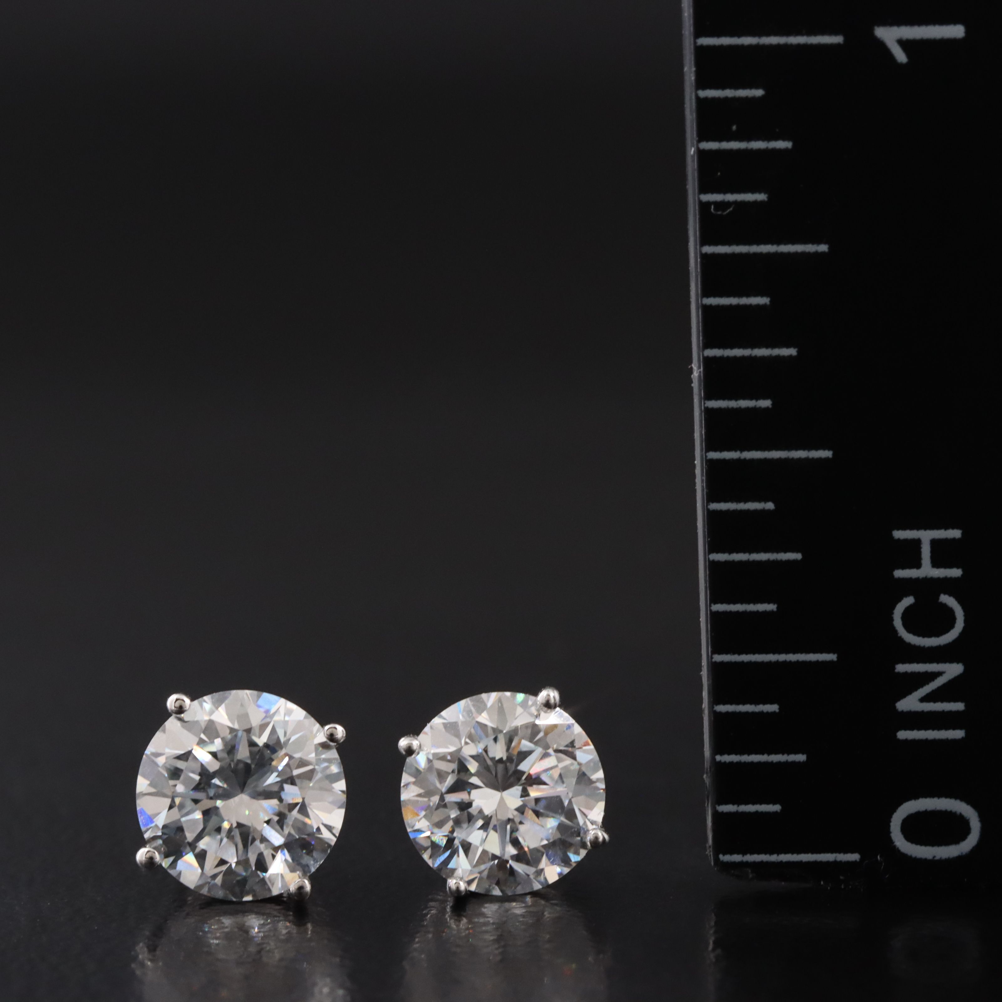 14K 1.86 CTW Lab Grown Diamond Stud Earrings