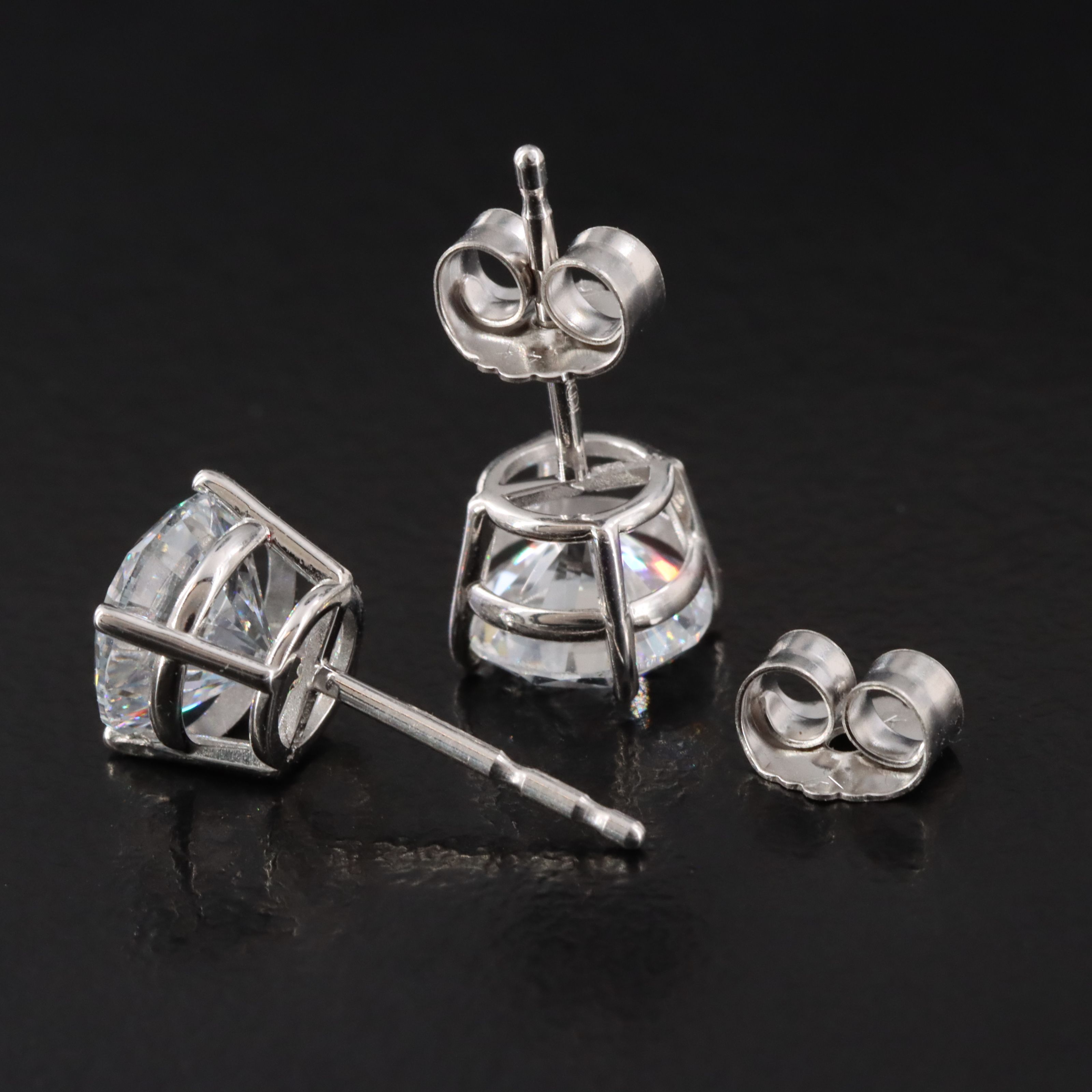 14K 1.86 CTW Lab Grown Diamond Stud Earrings