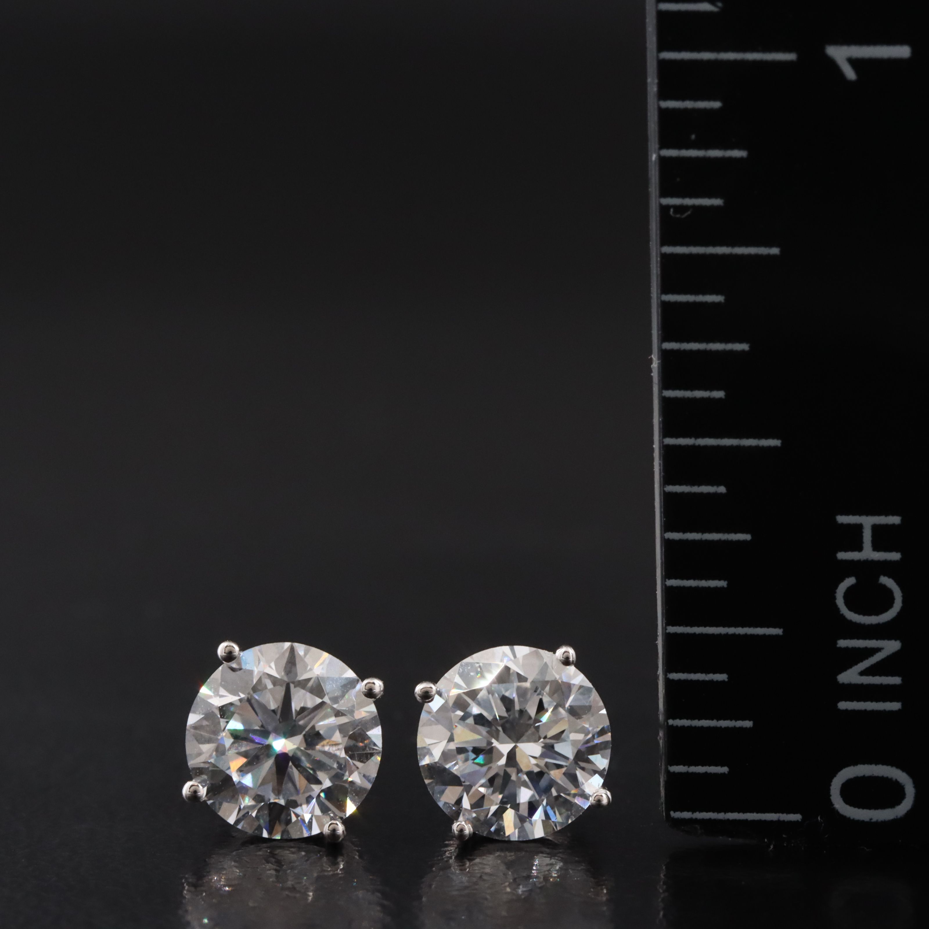 14K 1.96 CTW Lab Grown Diamond Stud Earrings
