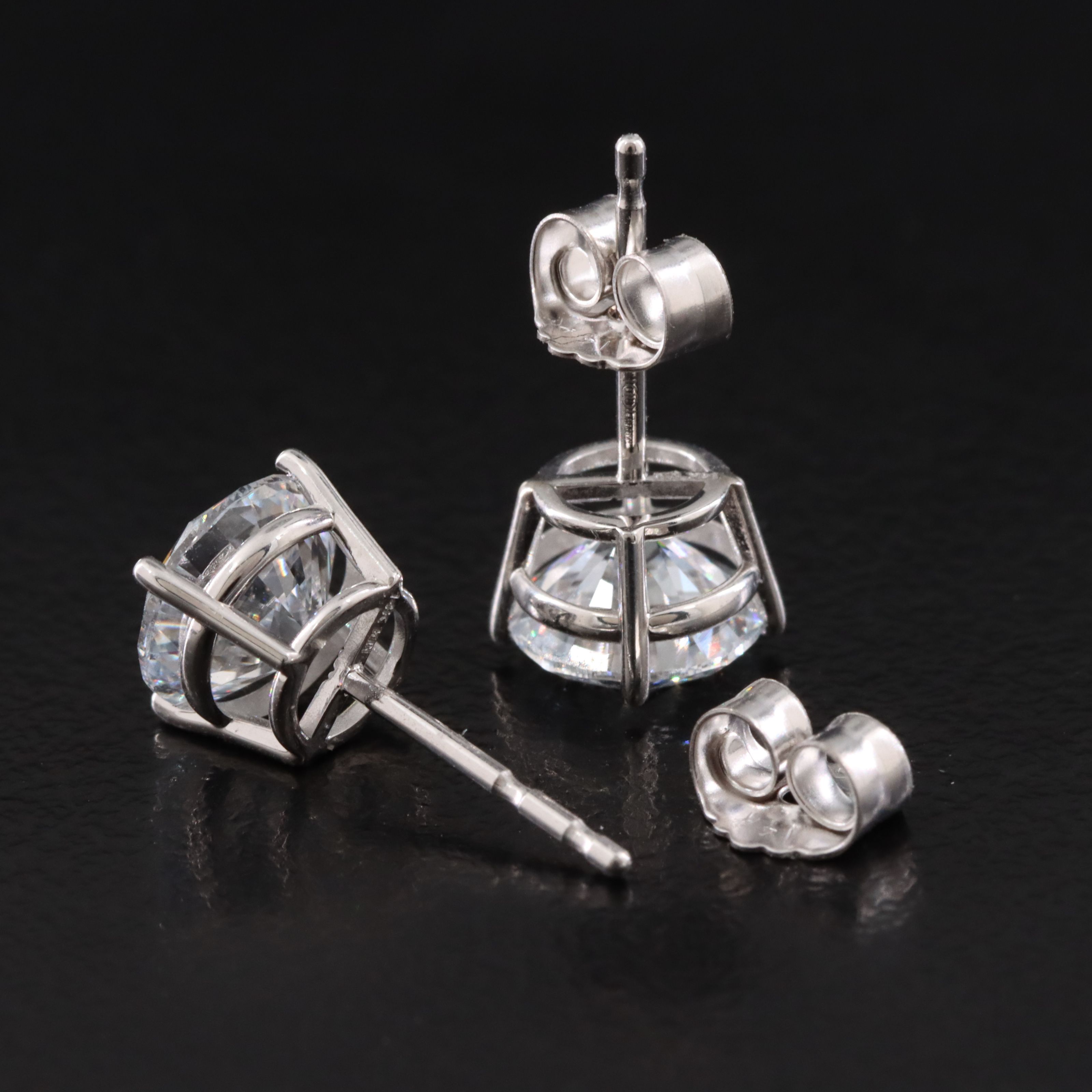 14K 1.96 CTW Lab Grown Diamond Stud Earrings