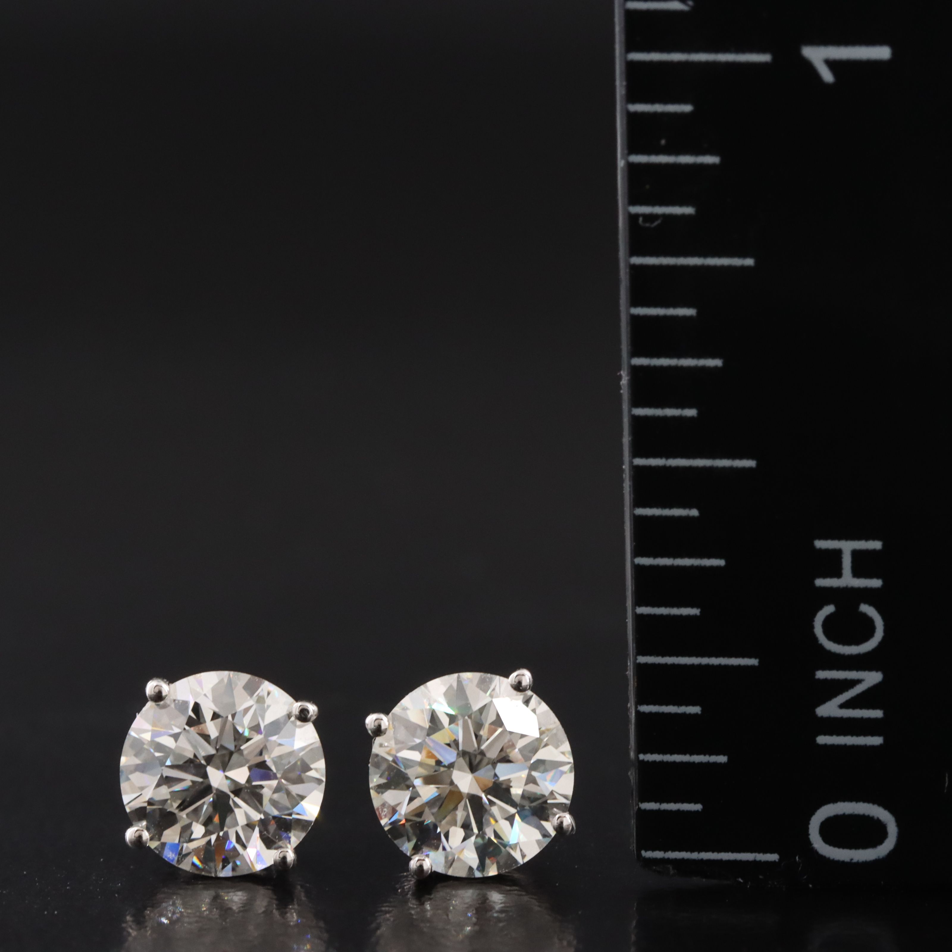 14K 2.00 CTW Lab Grown Diamond Stud Earrings