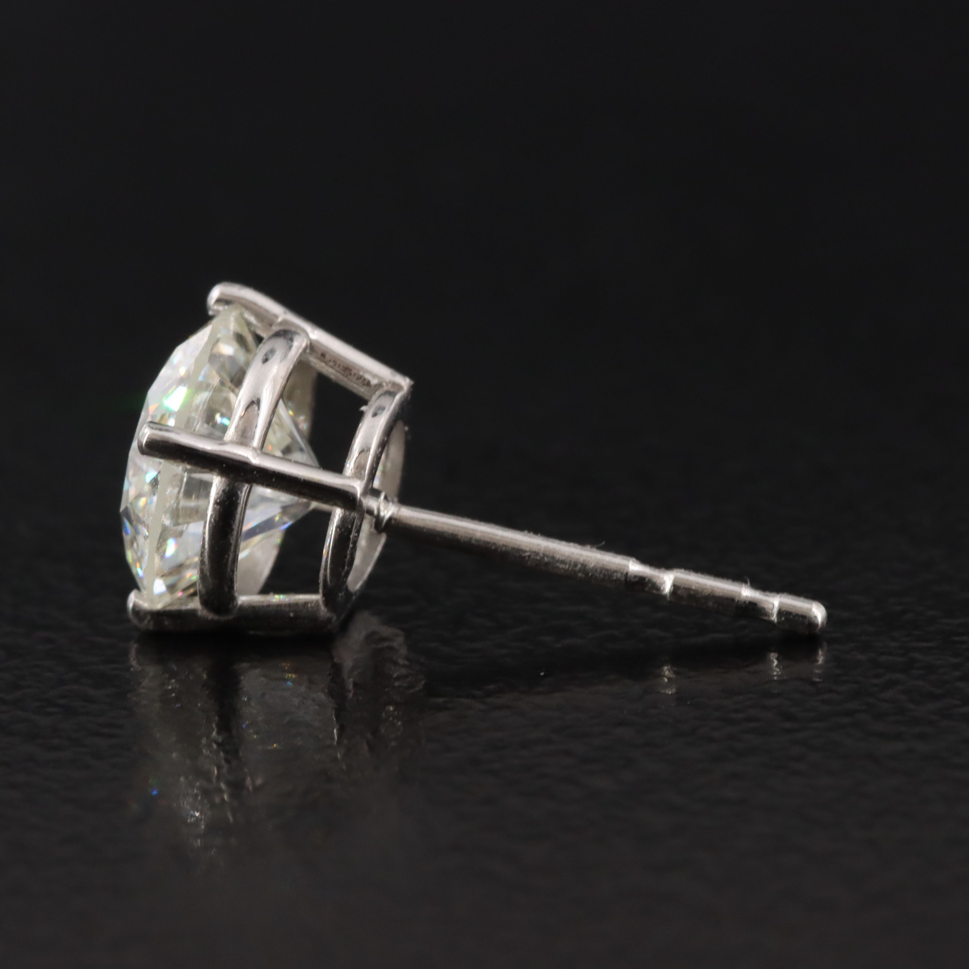 14K 2.00 CTW Lab Grown Diamond Stud Earrings