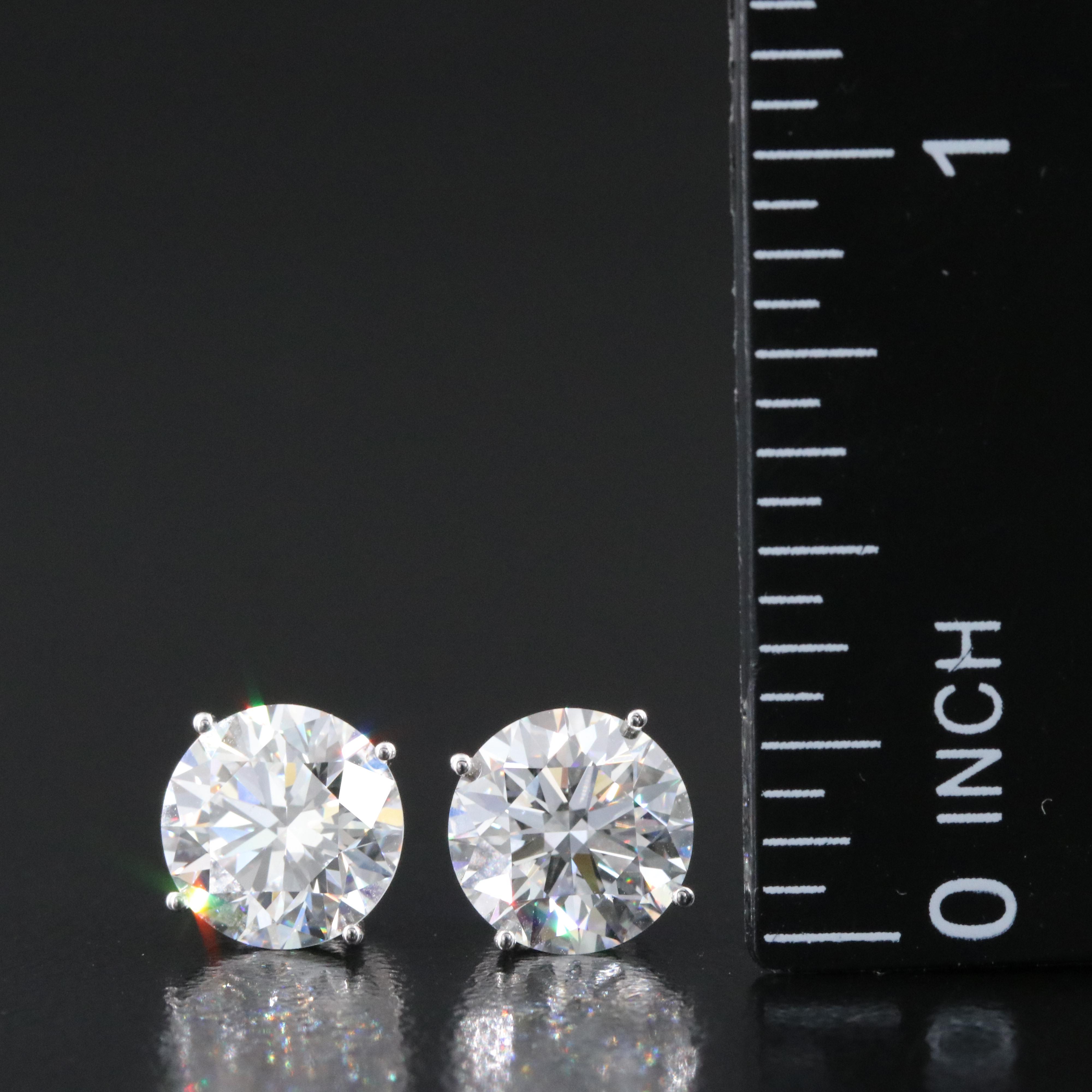 14K 4.00 CTW Lab Grown Diamond Stud Earrings