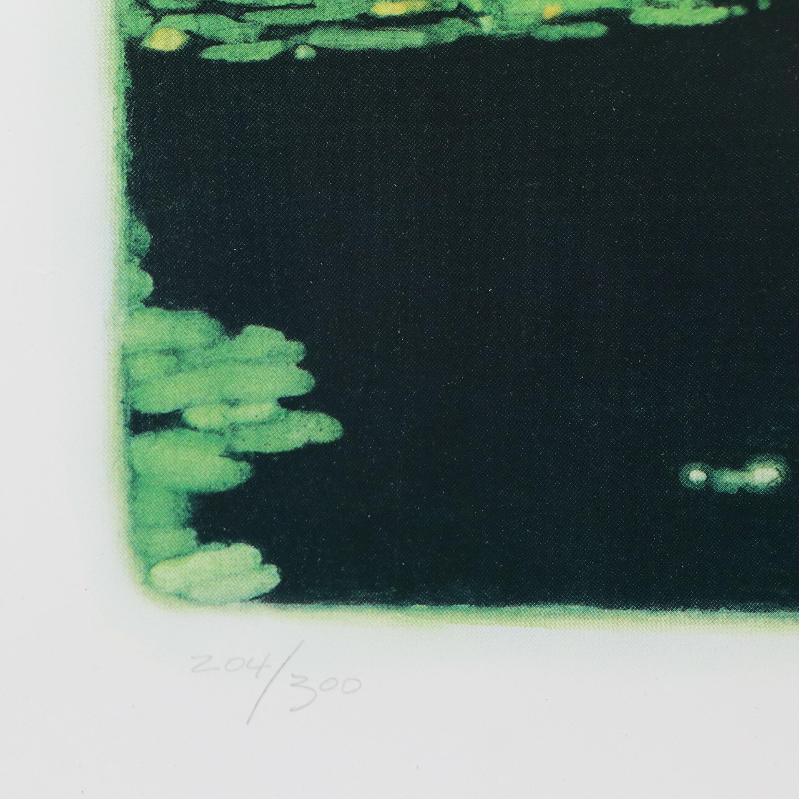 F. Steiner Offset Lithograph of Schönbrunn Palace and Other Prints