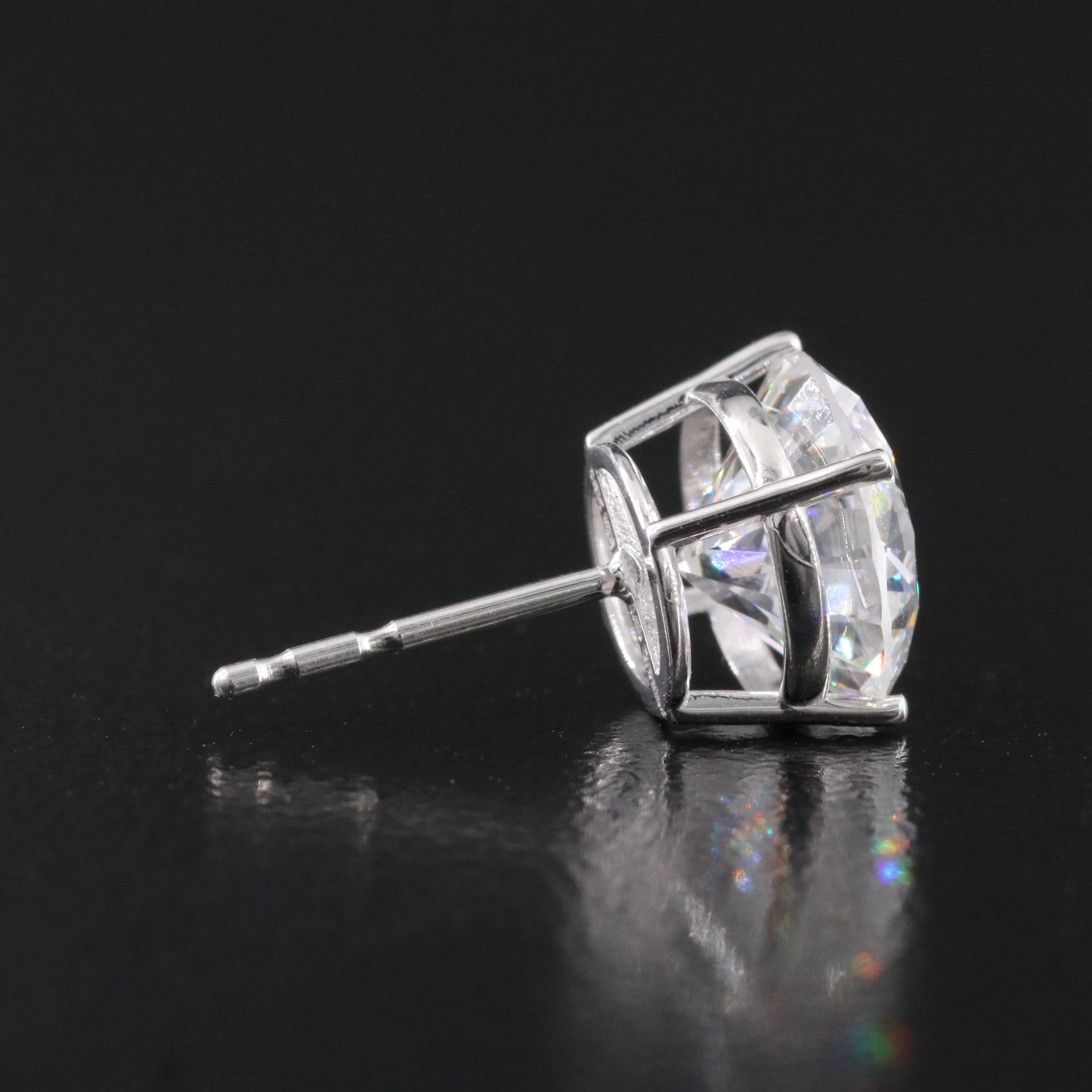 14K 4.00 CTW Lab Grown Diamond Stud Earrings