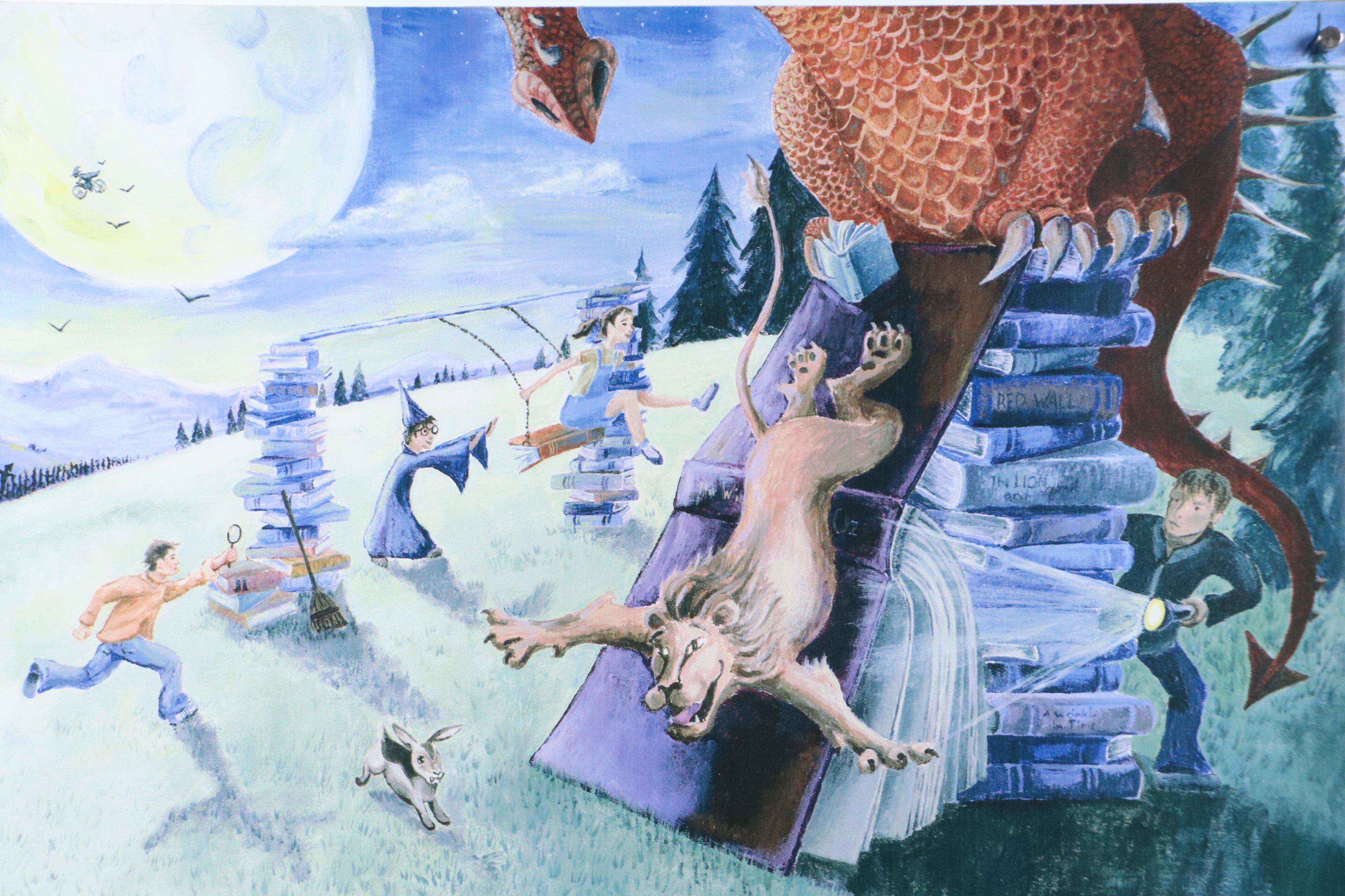 F. Steiner Offset Lithograph of Schönbrunn Palace and Other Prints