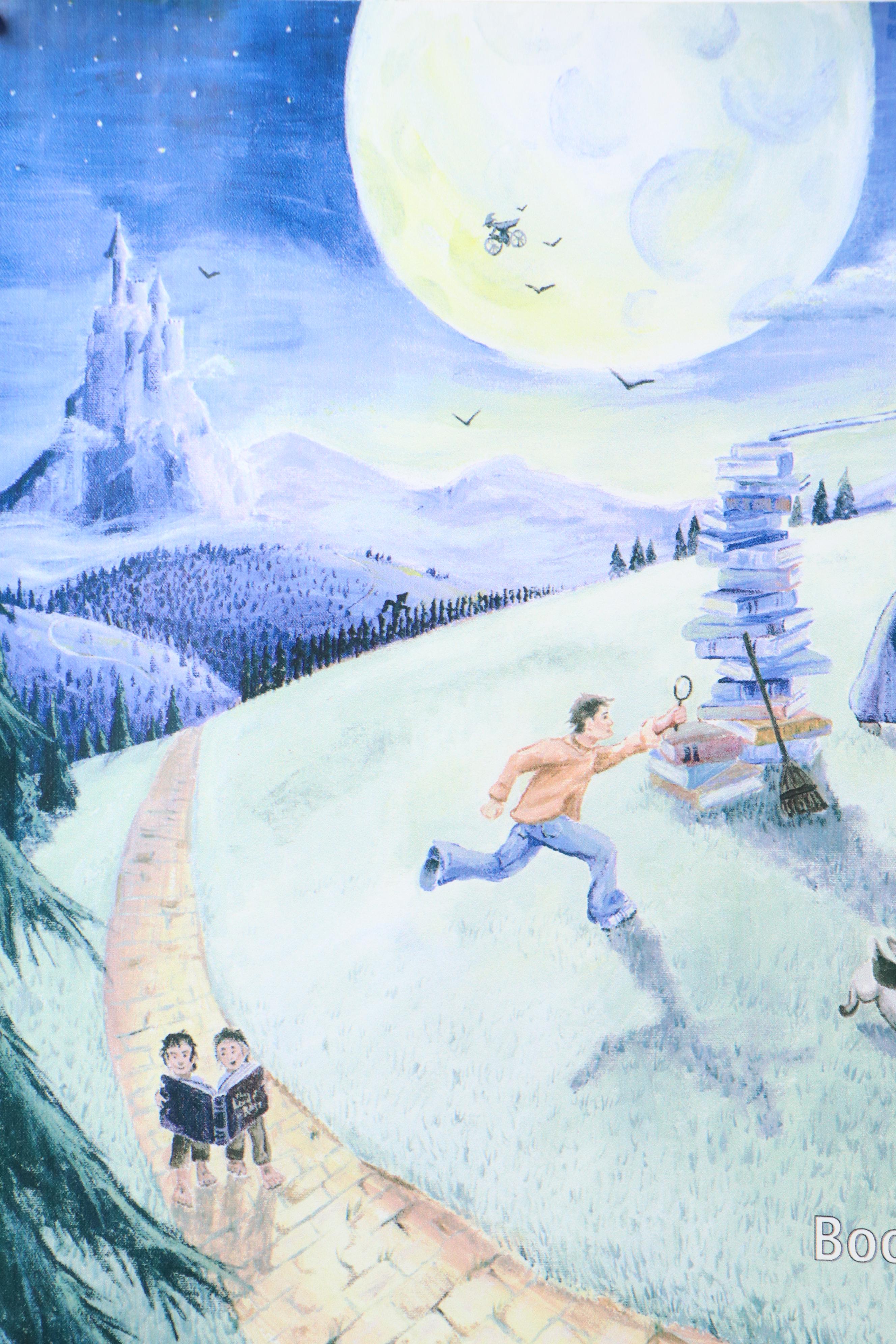 F. Steiner Offset Lithograph of Schönbrunn Palace and Other Prints