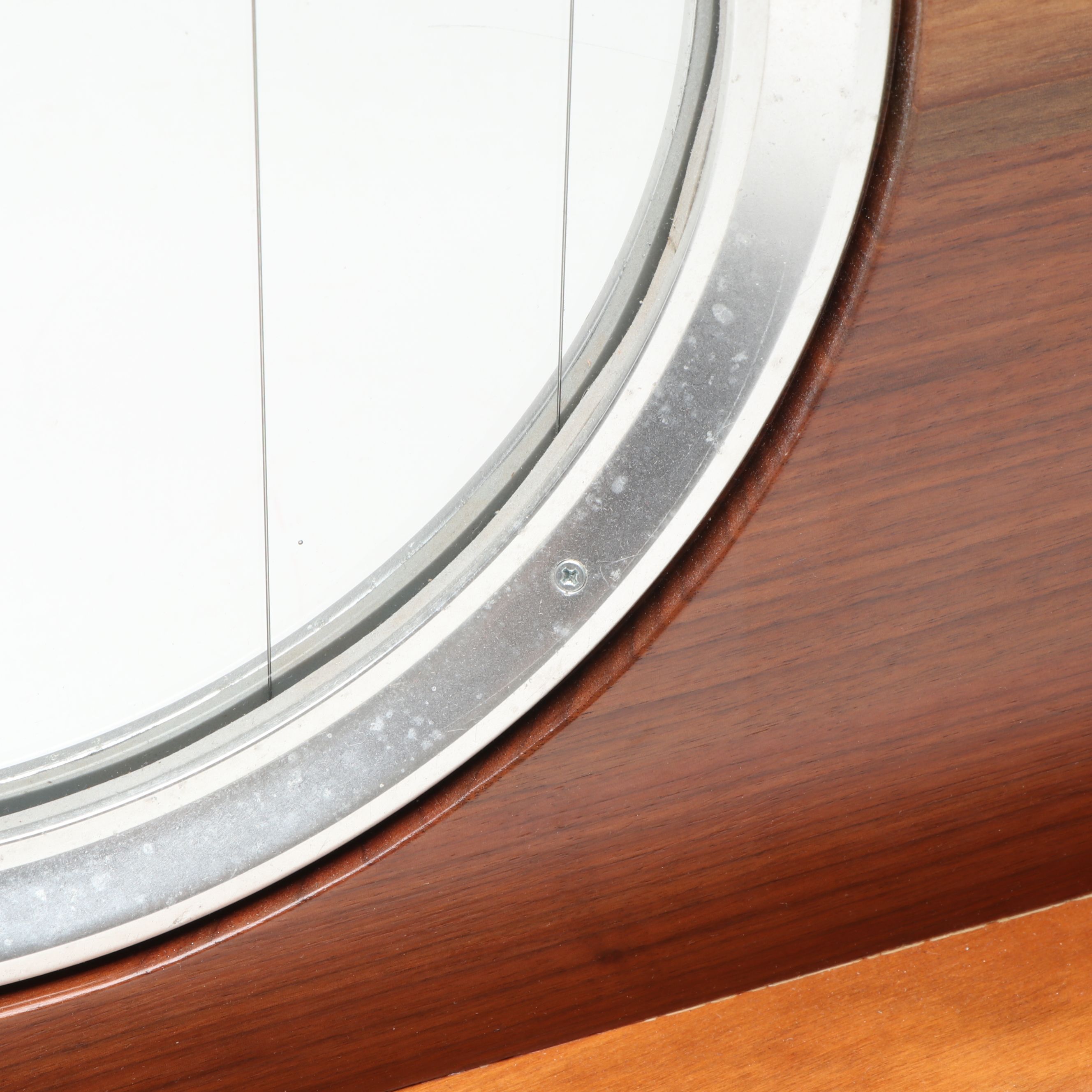 Walnut Ship Porthole and Victorian Doorknob Set