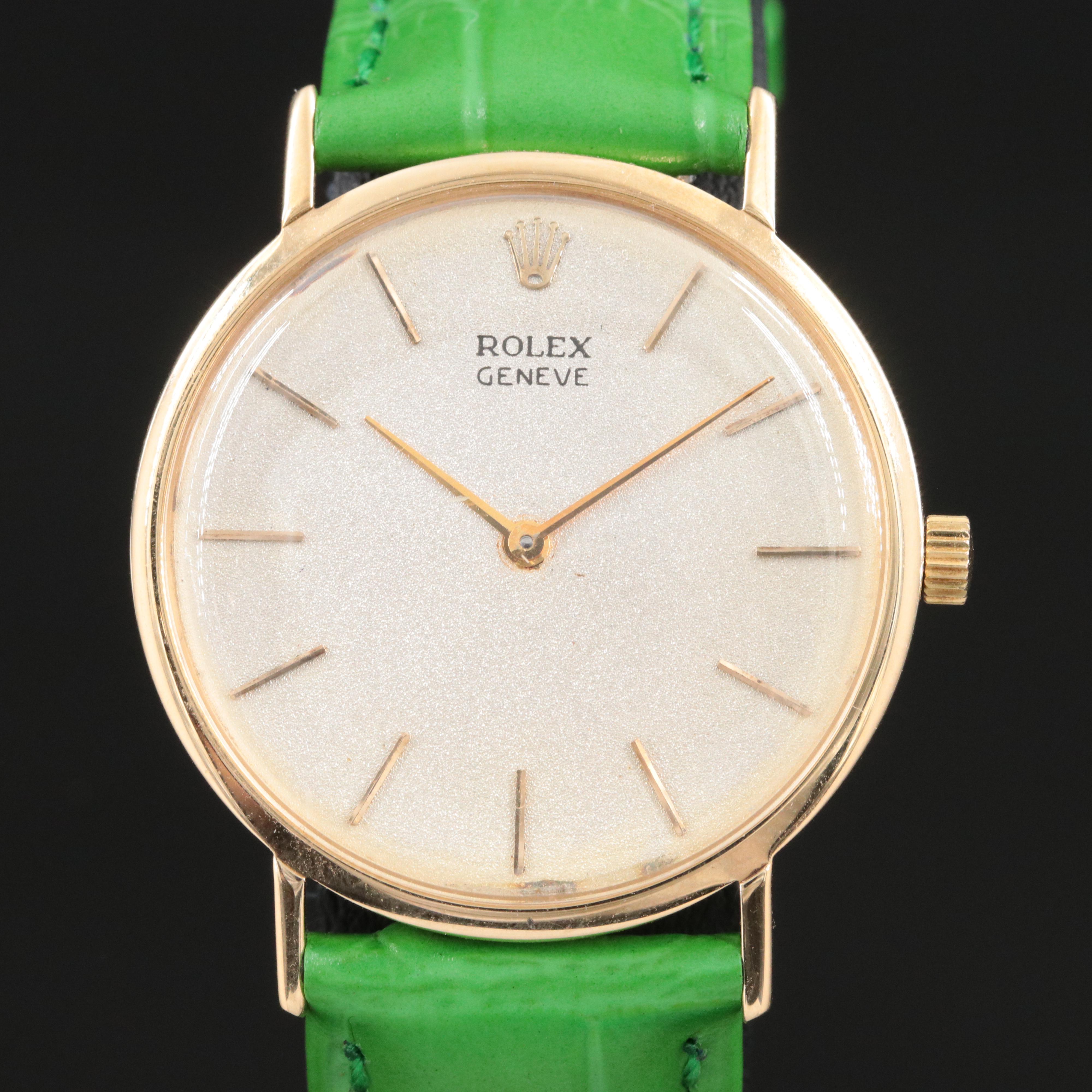 Vintage 14K Rolex Cellini Manual Wind Watch