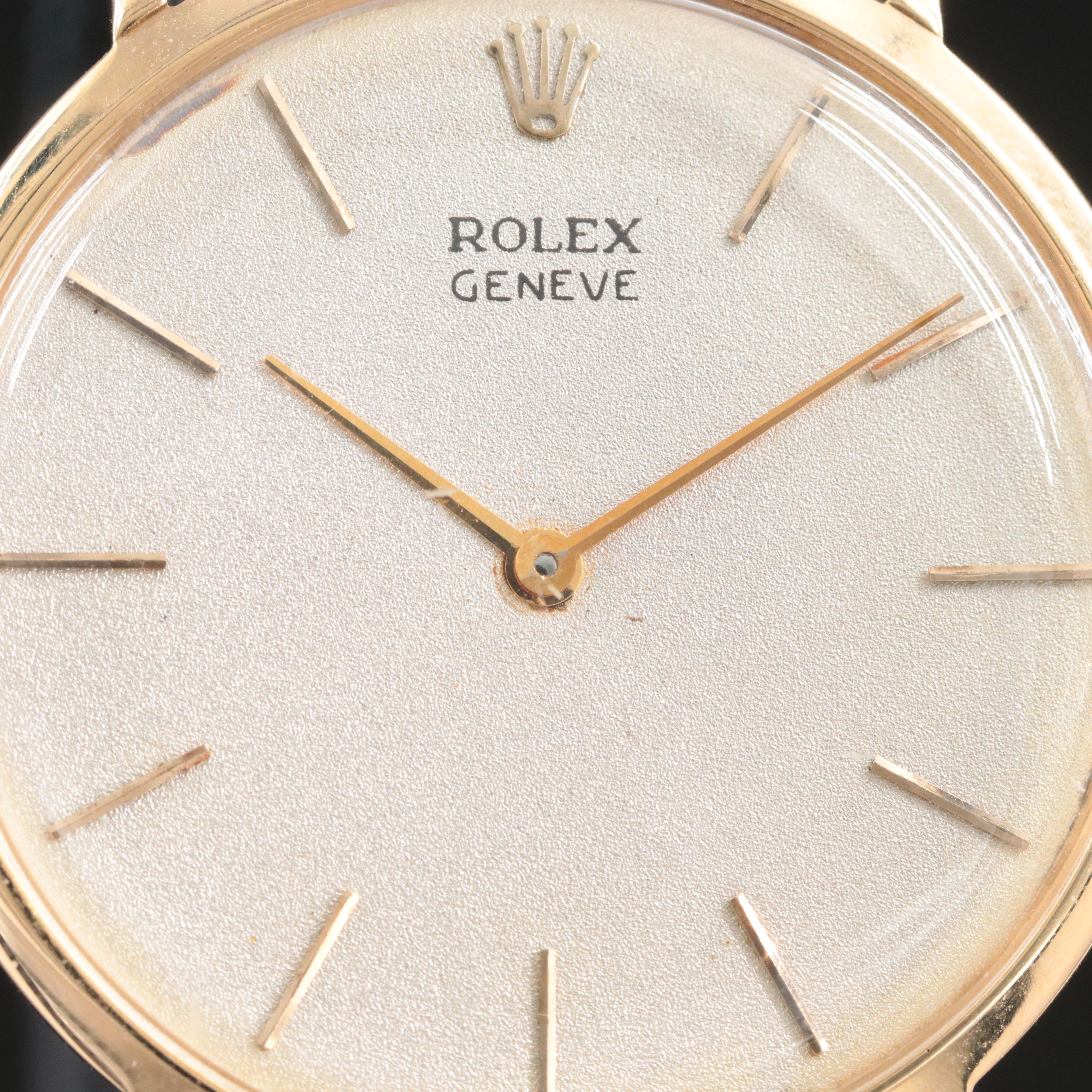 Vintage 14K Rolex Cellini Manual Wind Watch