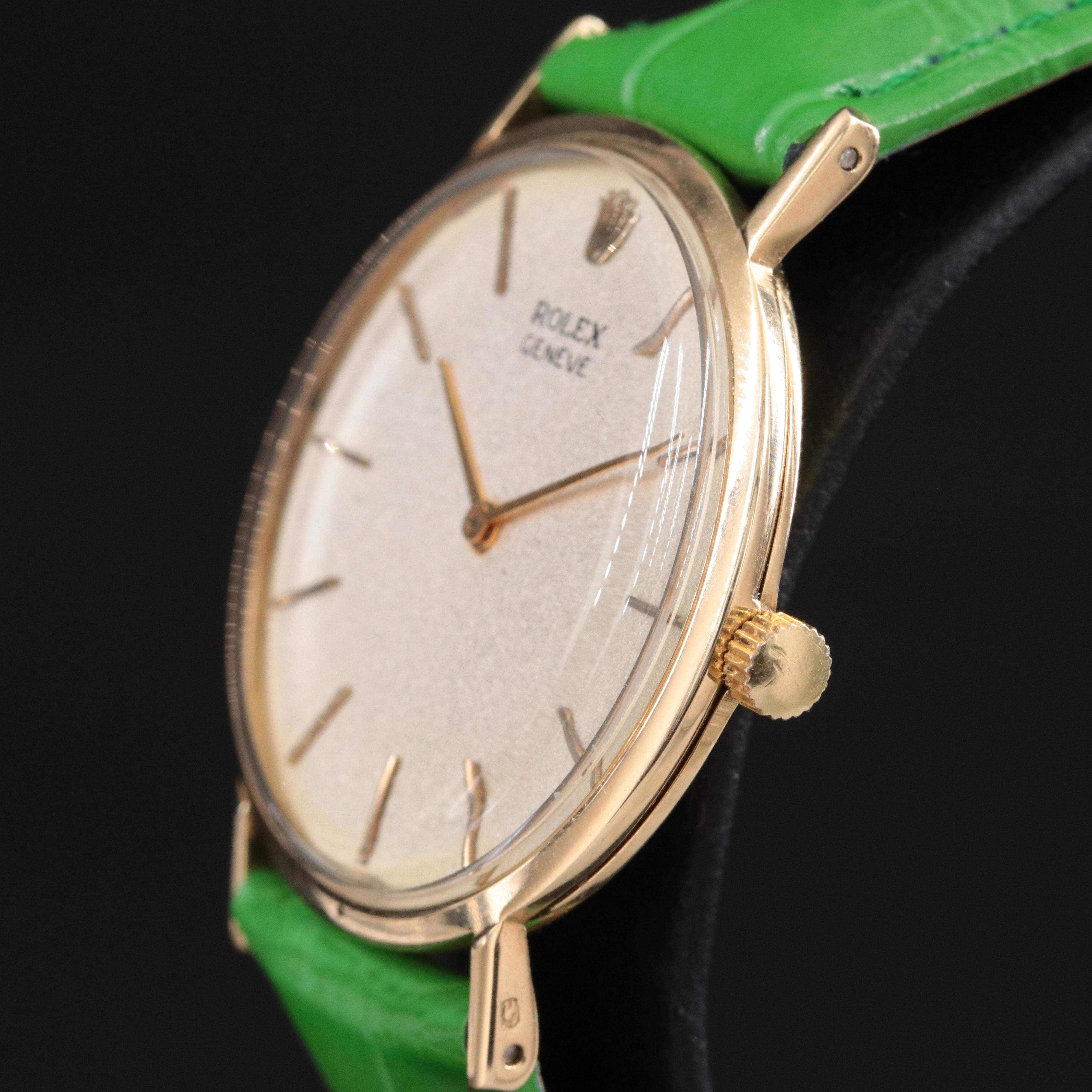 Vintage 14K Rolex Cellini Manual Wind Watch