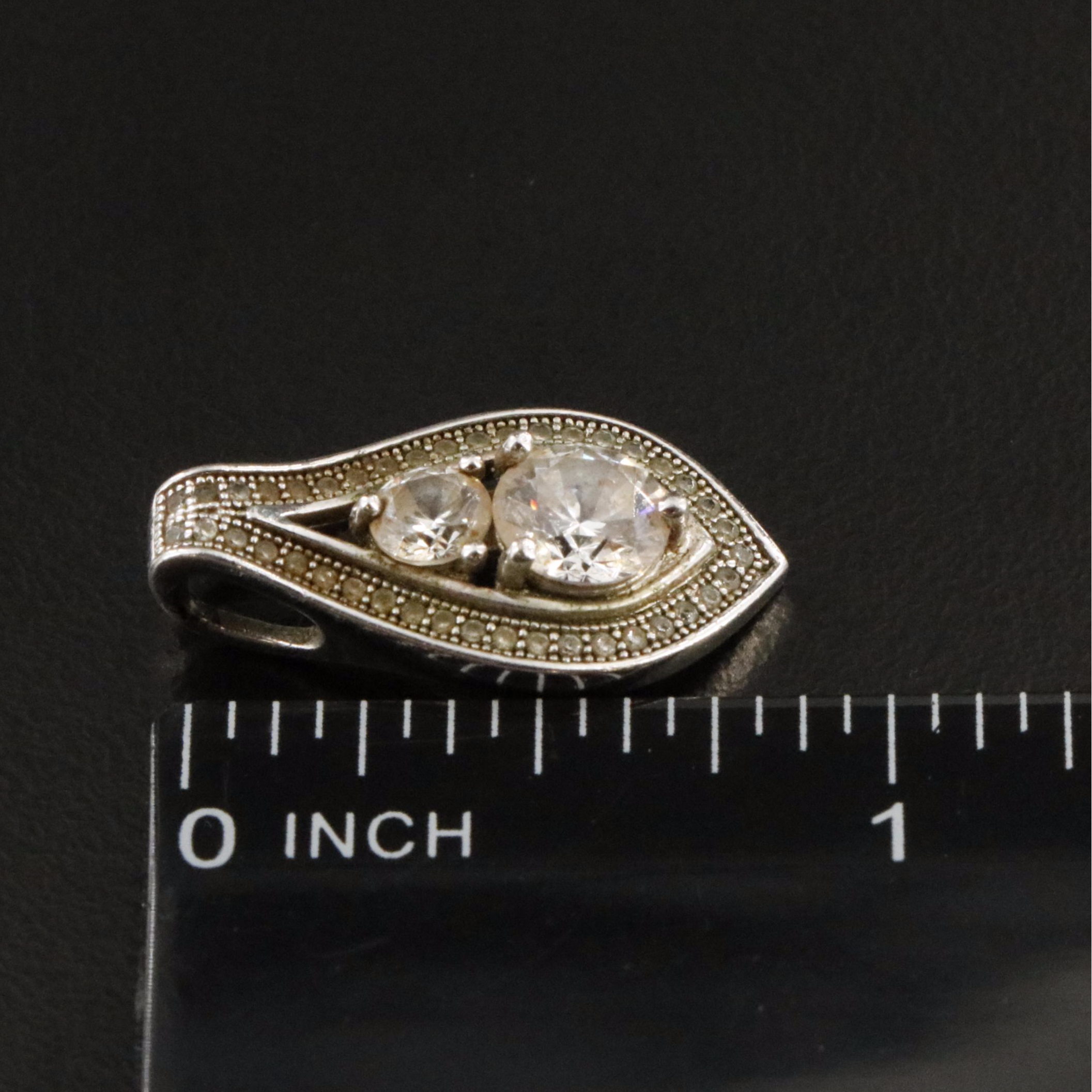 Assorted Jewelry Including Sterling, with CZ, Lava Stone and Crystal