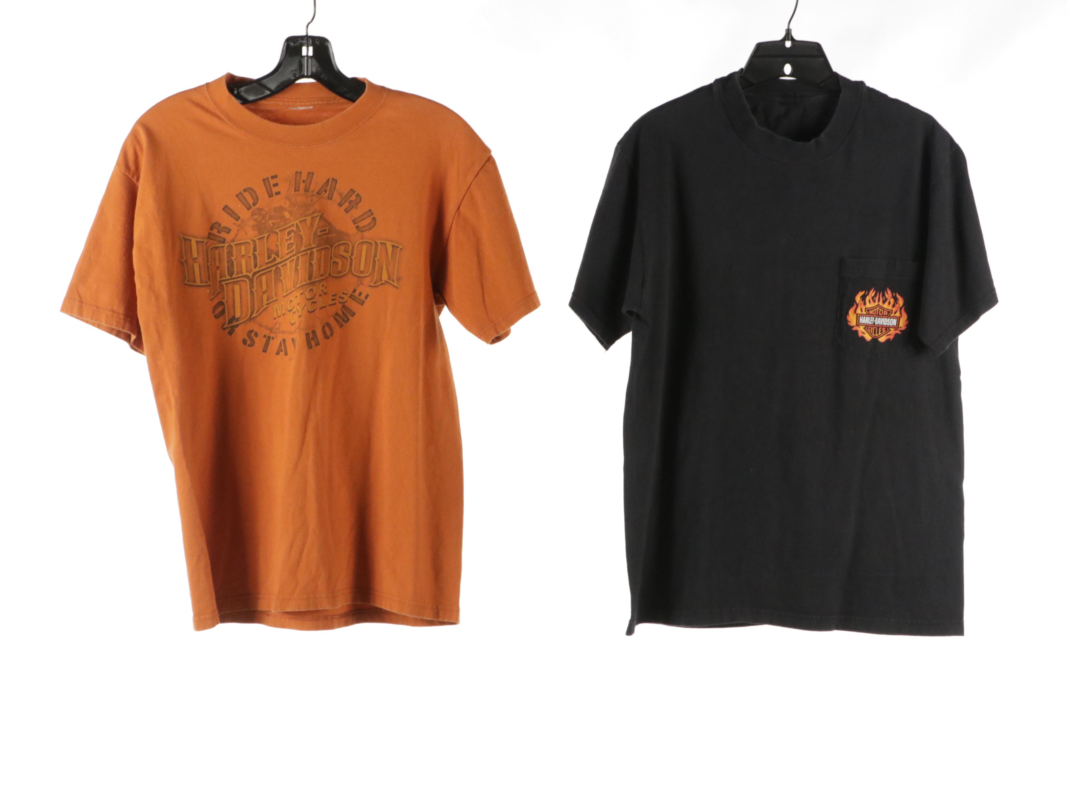 Harley-Davidson Nylon Work Bag, Cotton Shirts, Bomber Jacket and Denim Jacket