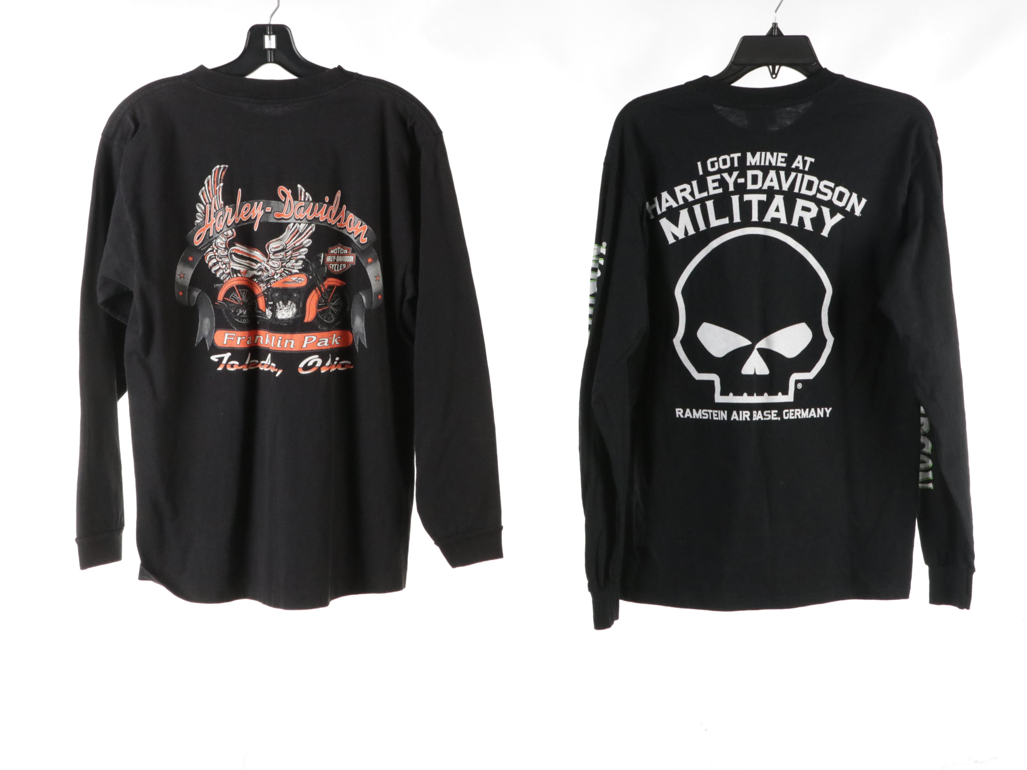 Harley-Davidson Nylon Work Bag, Cotton Shirts, Bomber Jacket and Denim Jacket