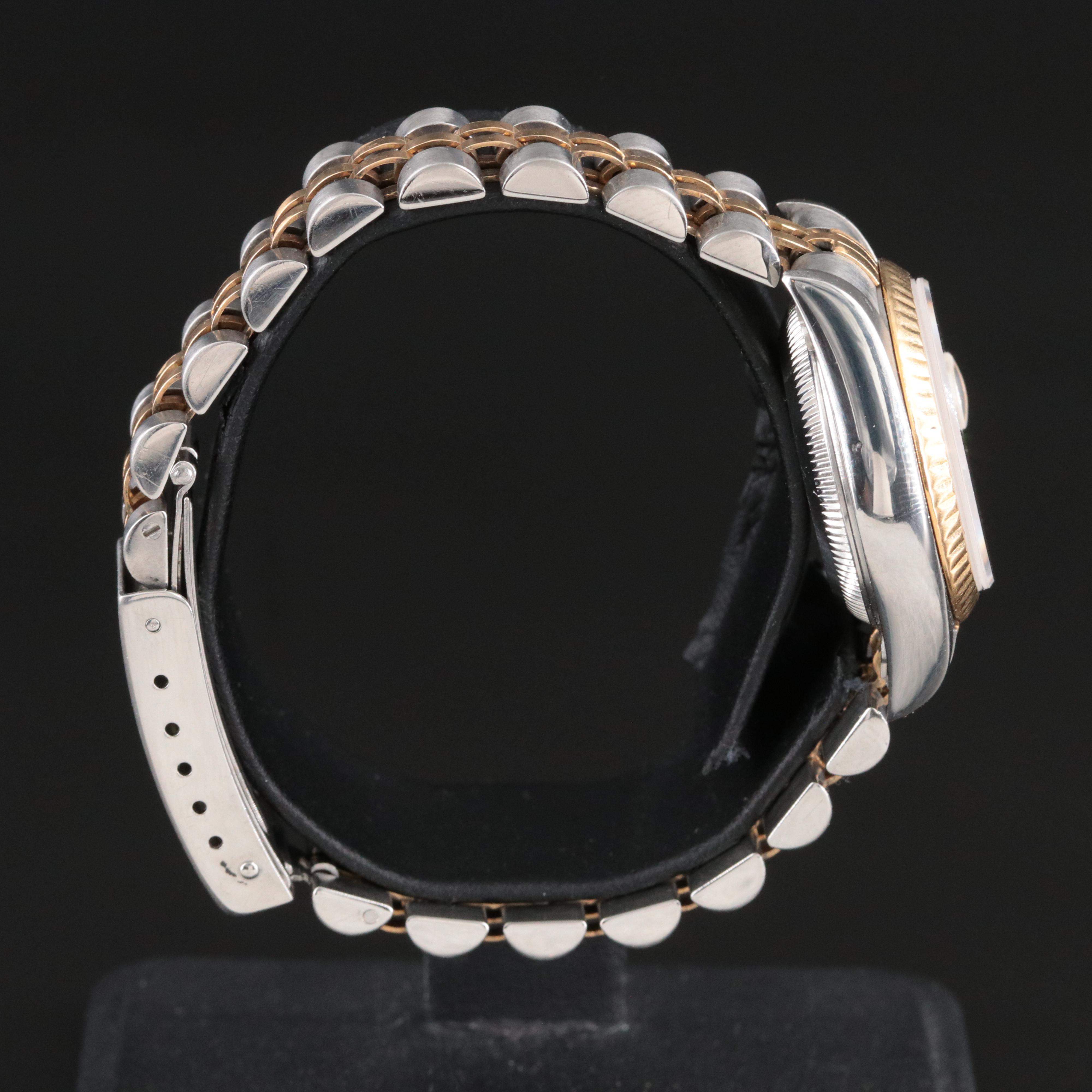 Rolex 2002 Two Tone 18K & Steel Datejust Watch