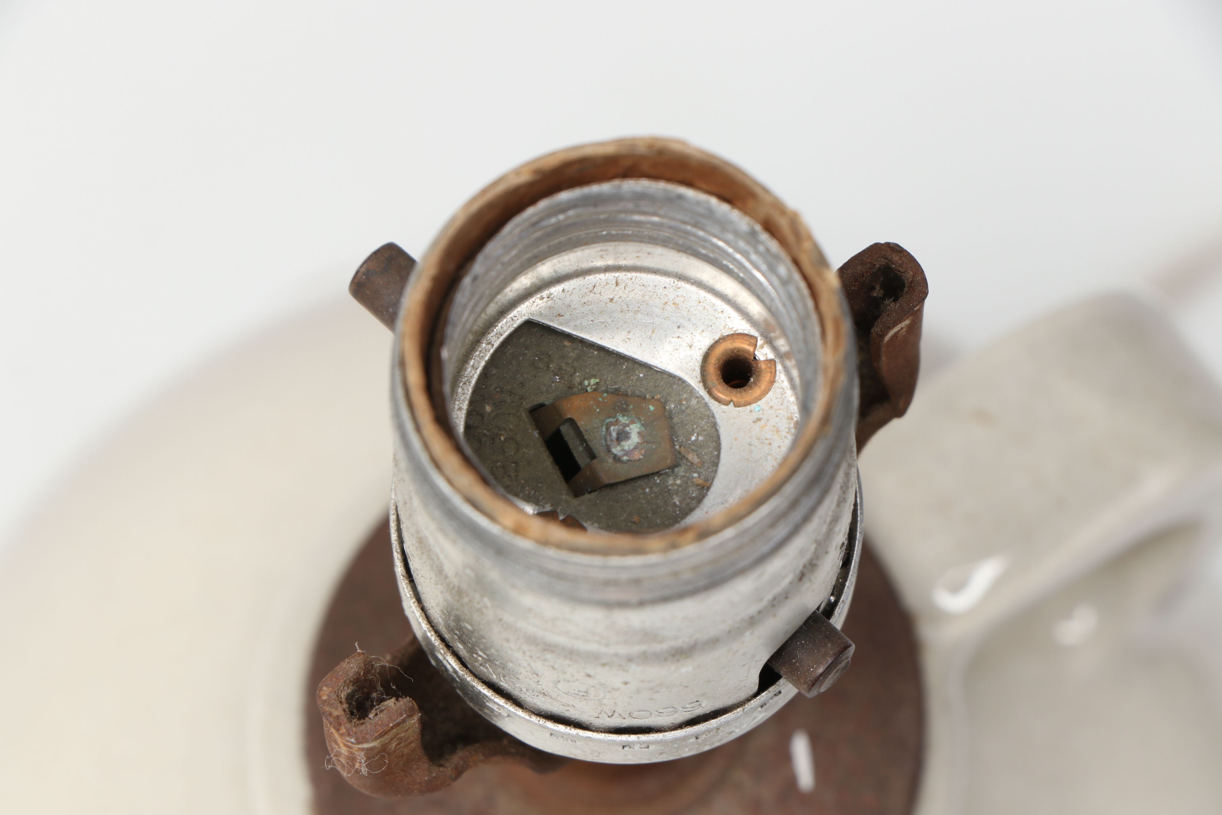 Henry McKenna Ceramic Whiskey Jug Table Lamps and Table Lighter