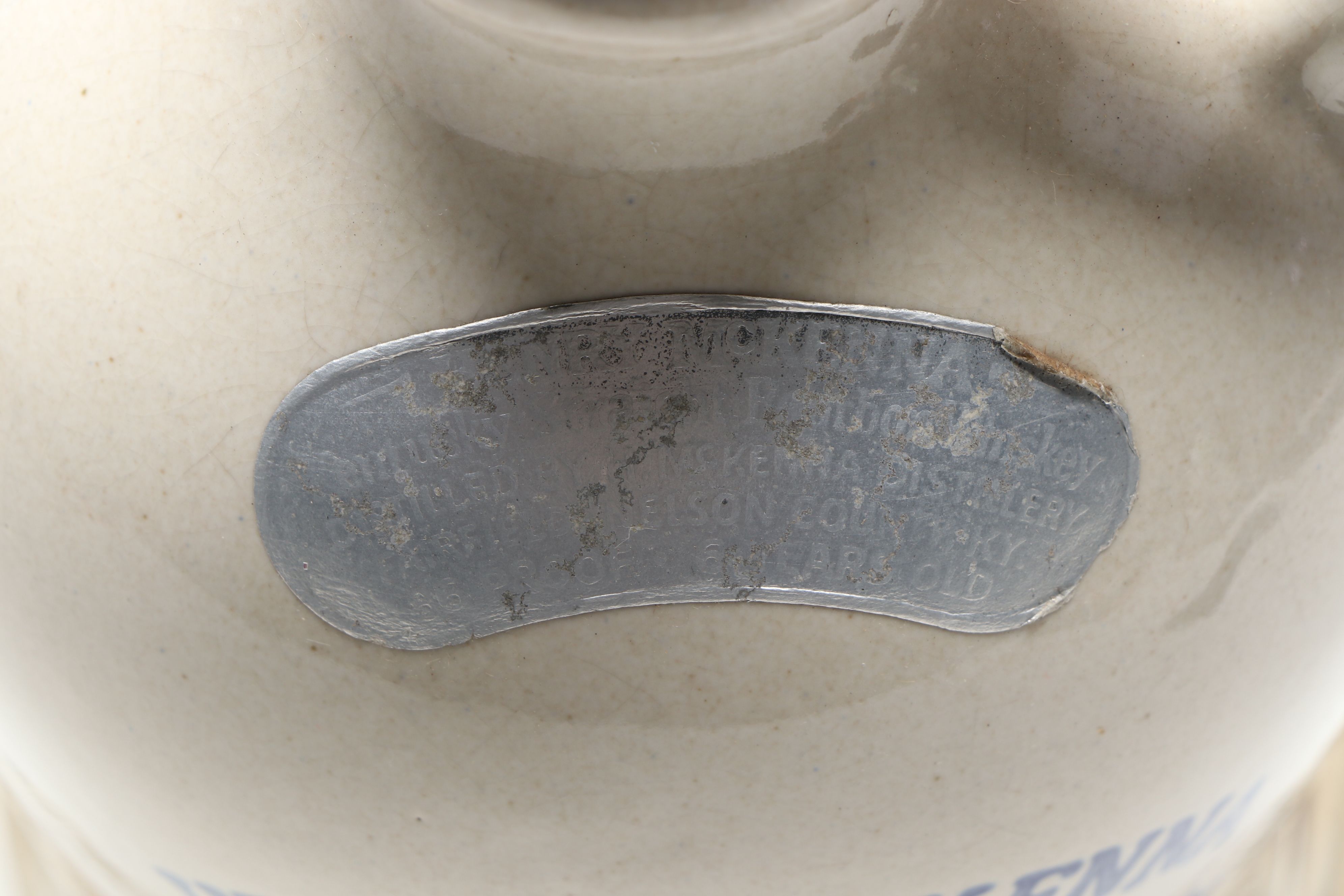 Henry McKenna Ceramic Whiskey Jug Table Lamps and Table Lighter