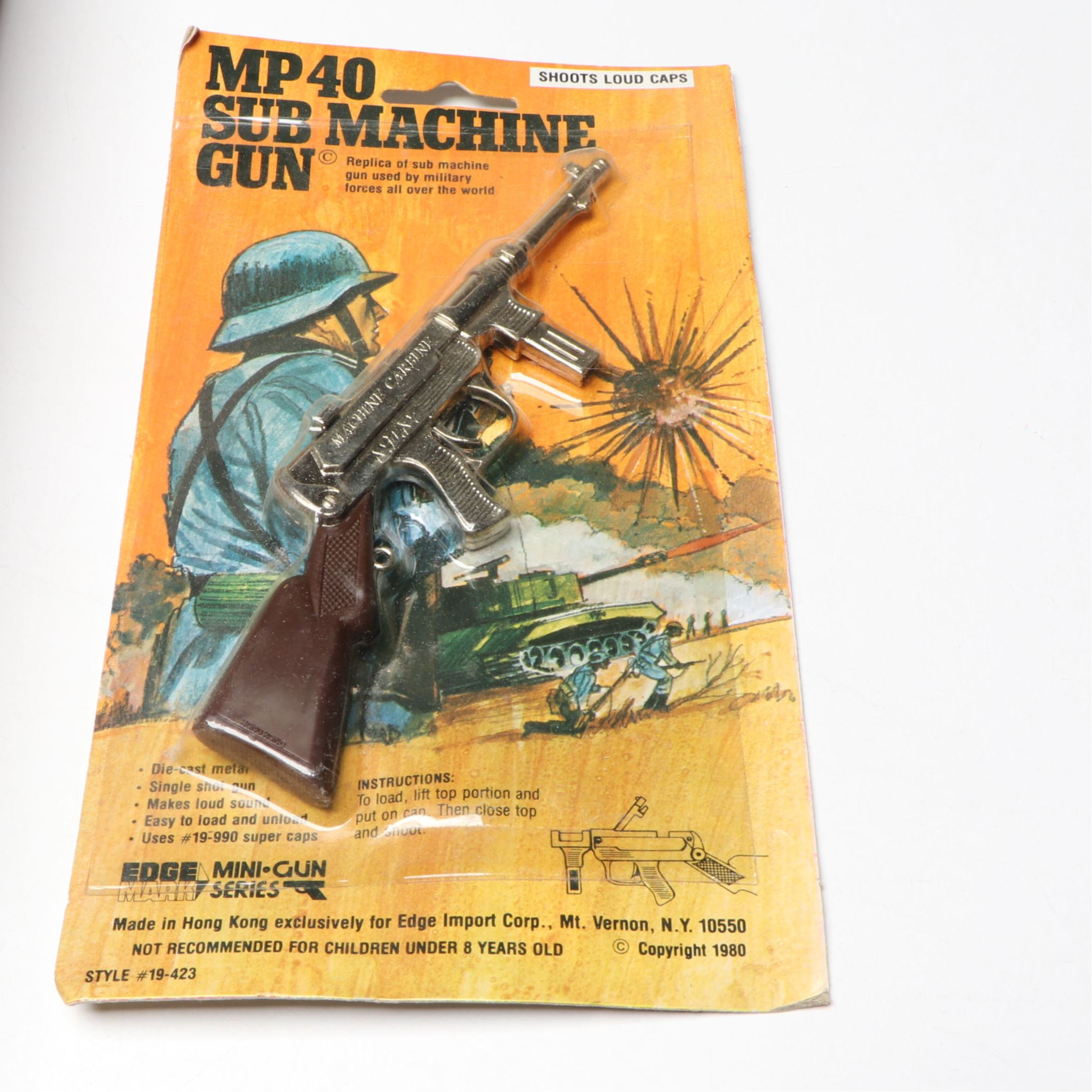 Mattel Rolling-Block Rifle Showdown Set with More Toy Guns, Mid to Late 20th C.