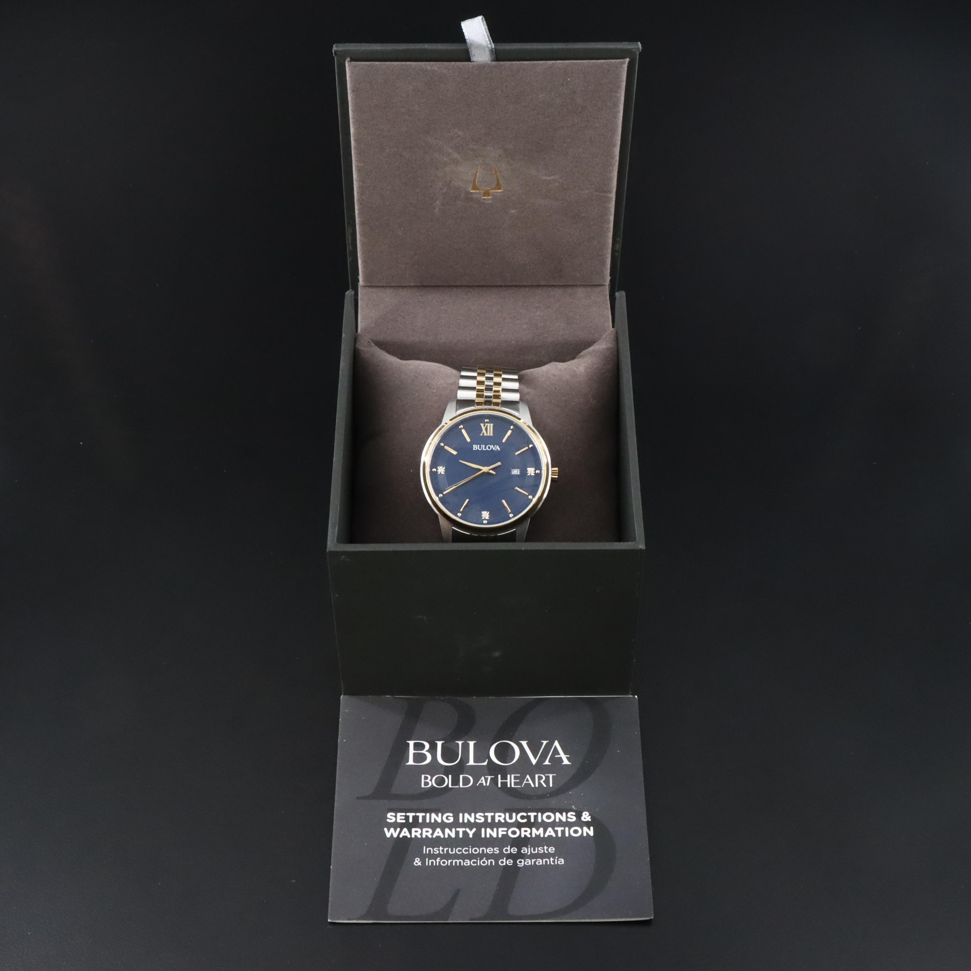 Bulova Classic Diamond Watch